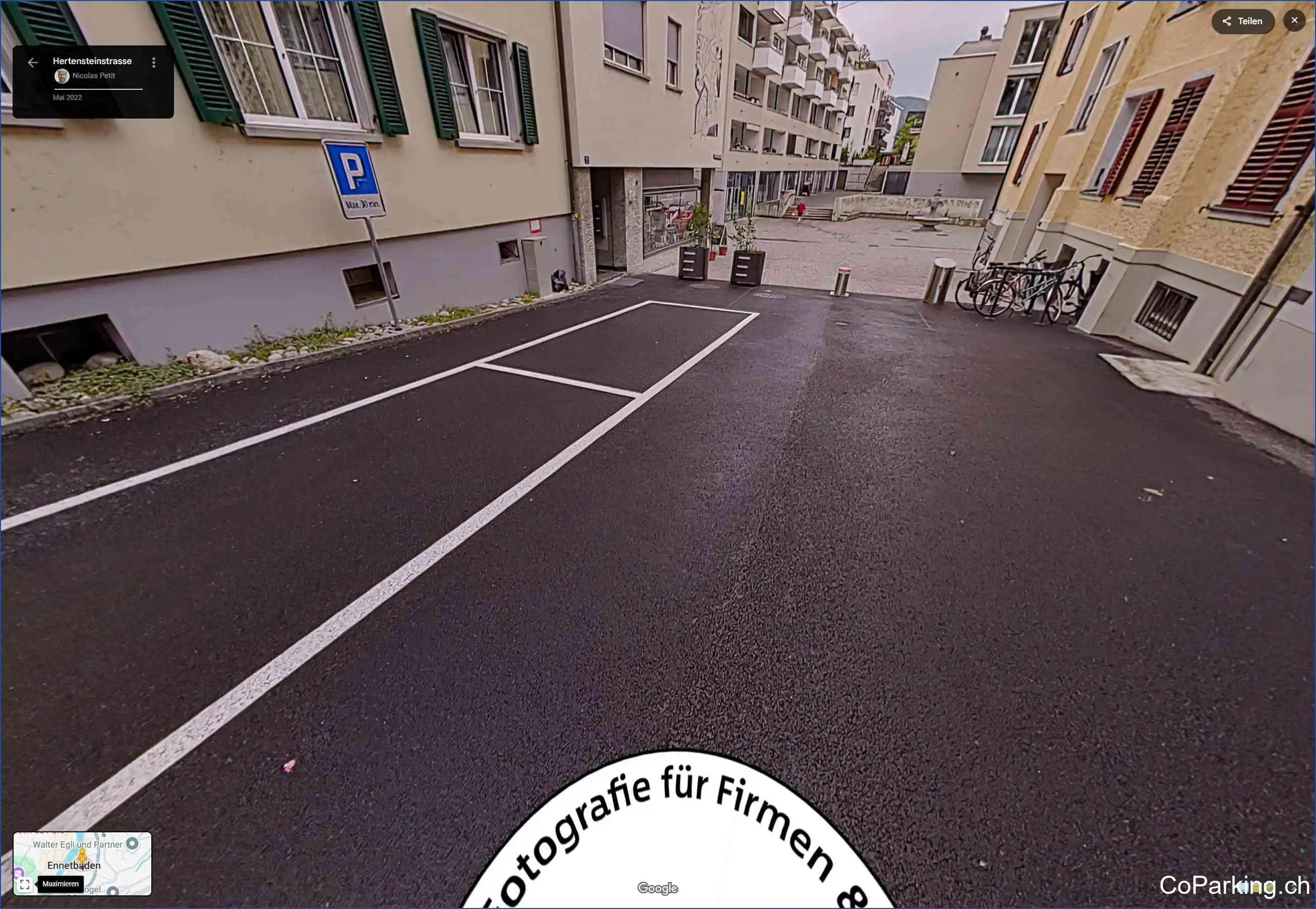 Parking Hertensteinstr., Hertensteinstrasse, Ennetbaden, 5408