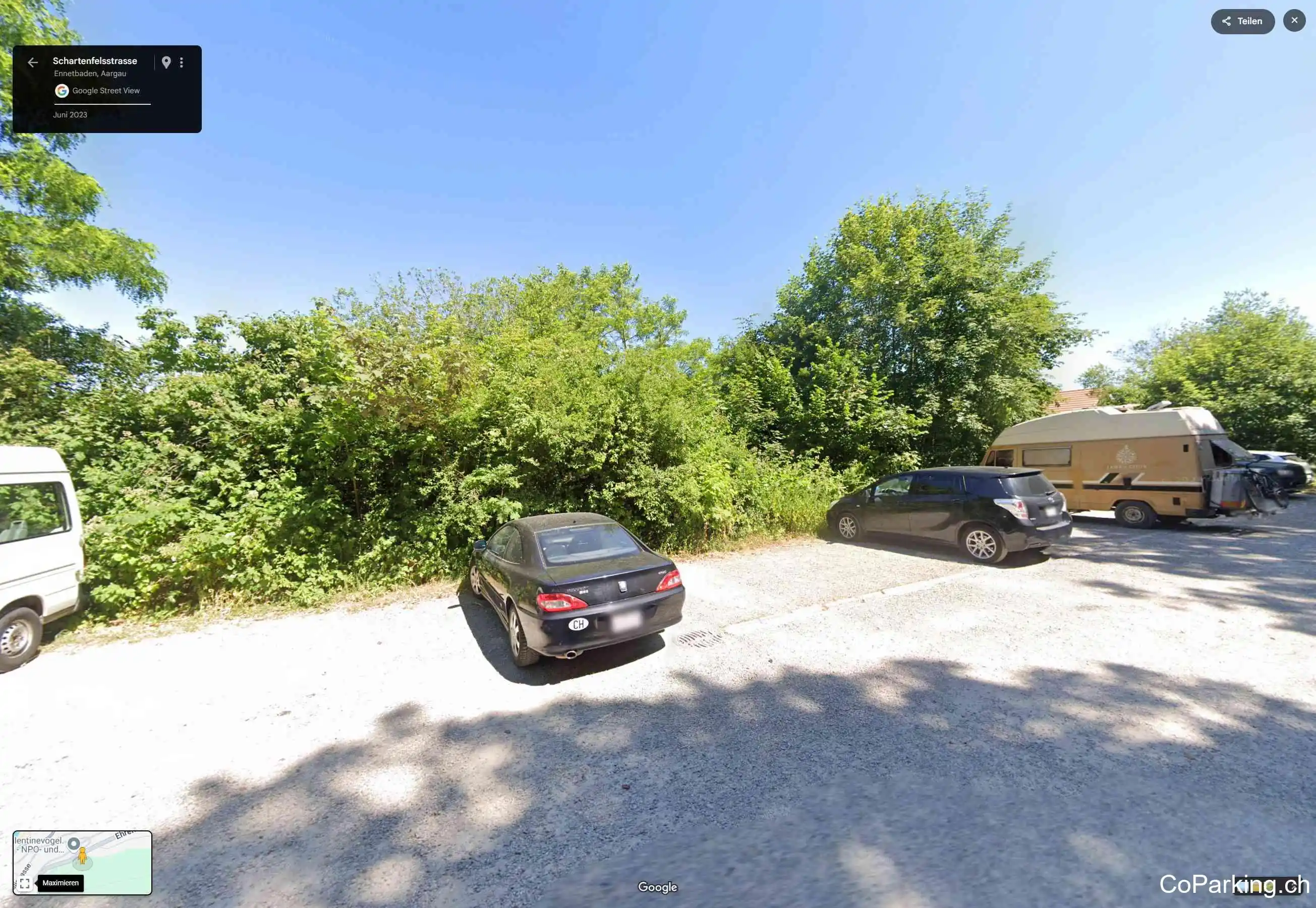 Parking Fluhweg, Flugweg, Ennetbaden, 5408