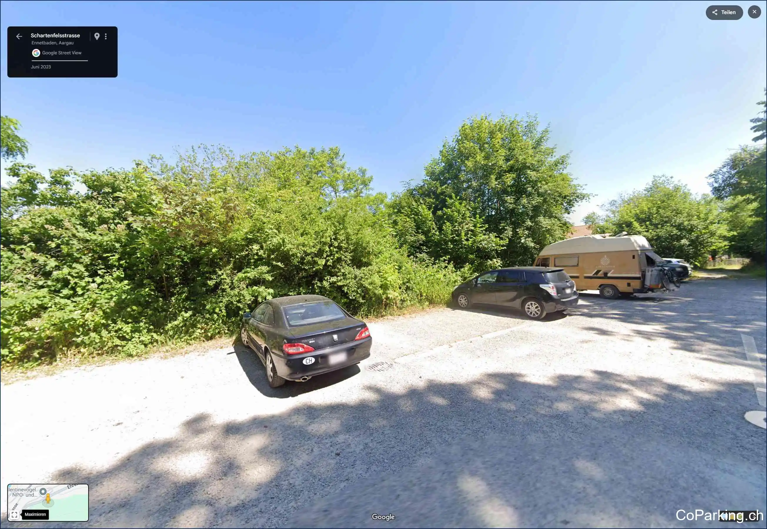 Parking Fluhweg, Flugweg, Ennetbaden, 5408