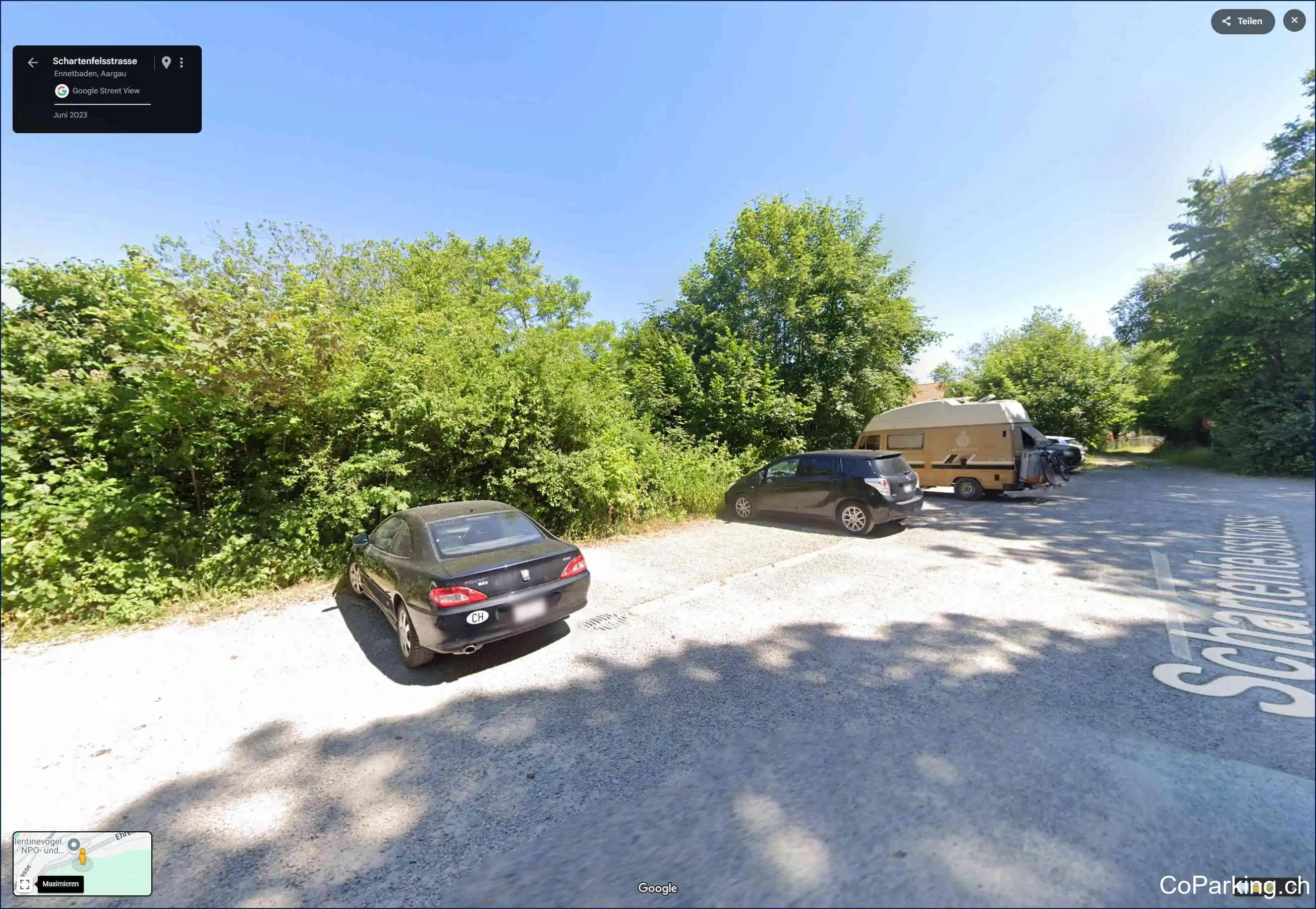 Parking Fluhweg, Flugweg, Ennetbaden, 5408