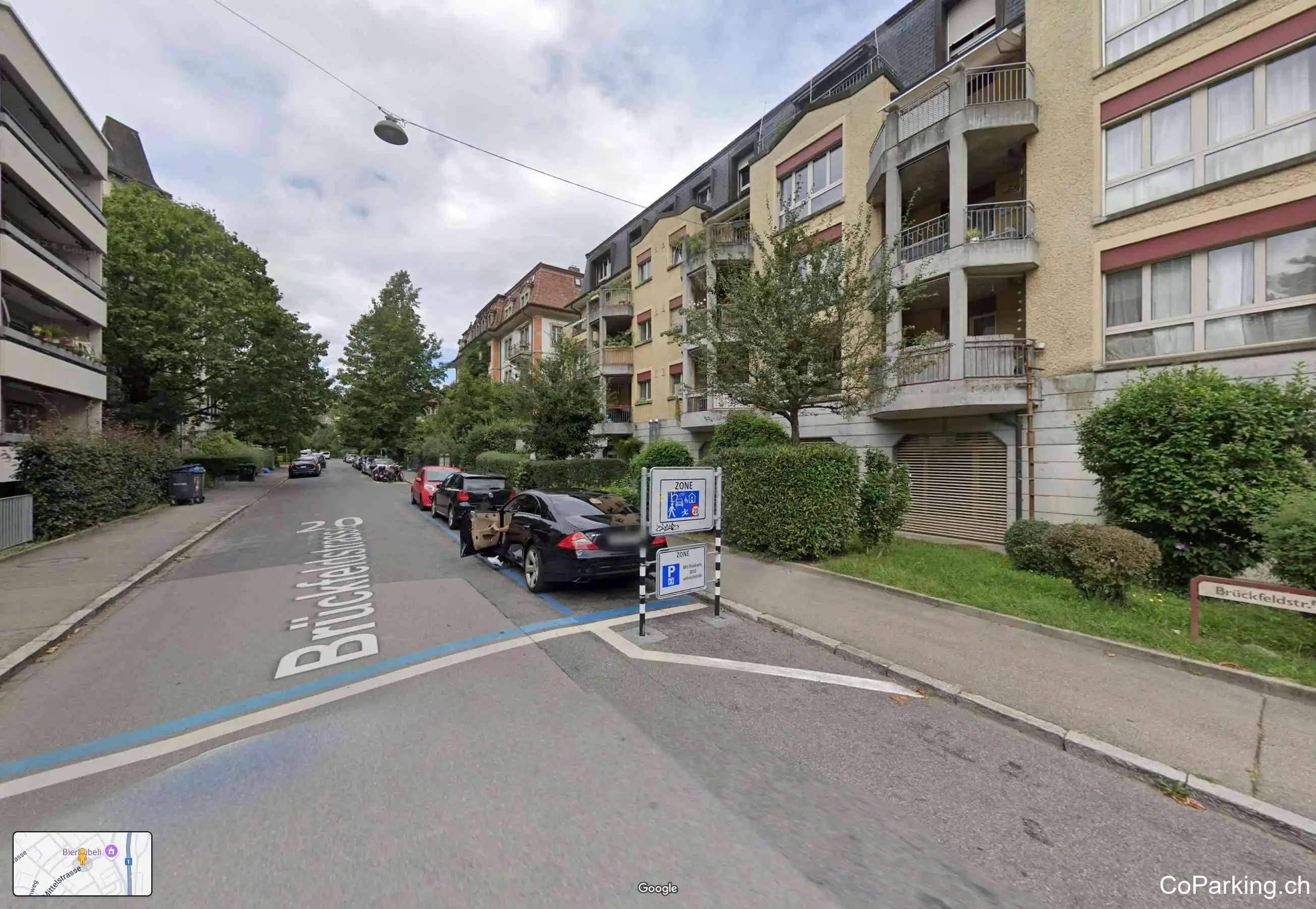 Parking Brückfeldstr.