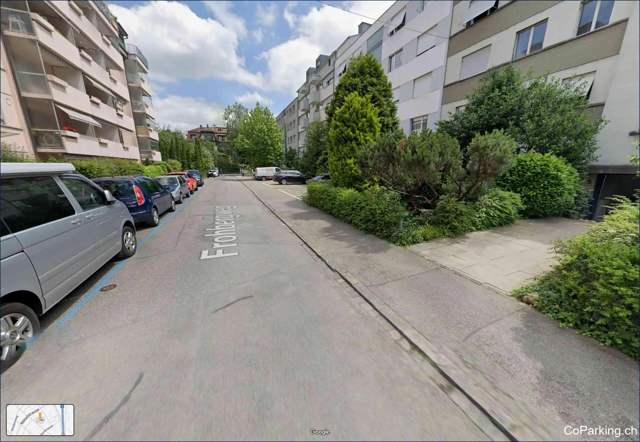 Parking Frohbergweg, Frohbergweg, Bern, 3012
