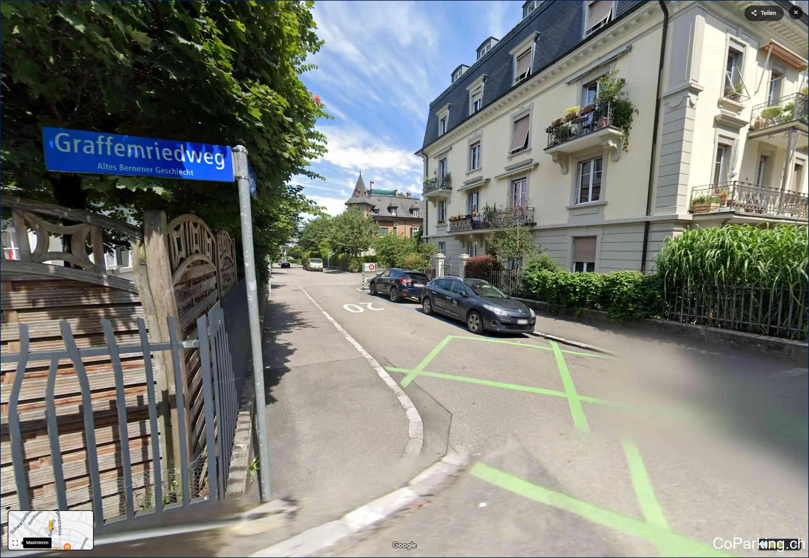 Parking Graffenriedweg, Graffenriedweg, Bern, 3007