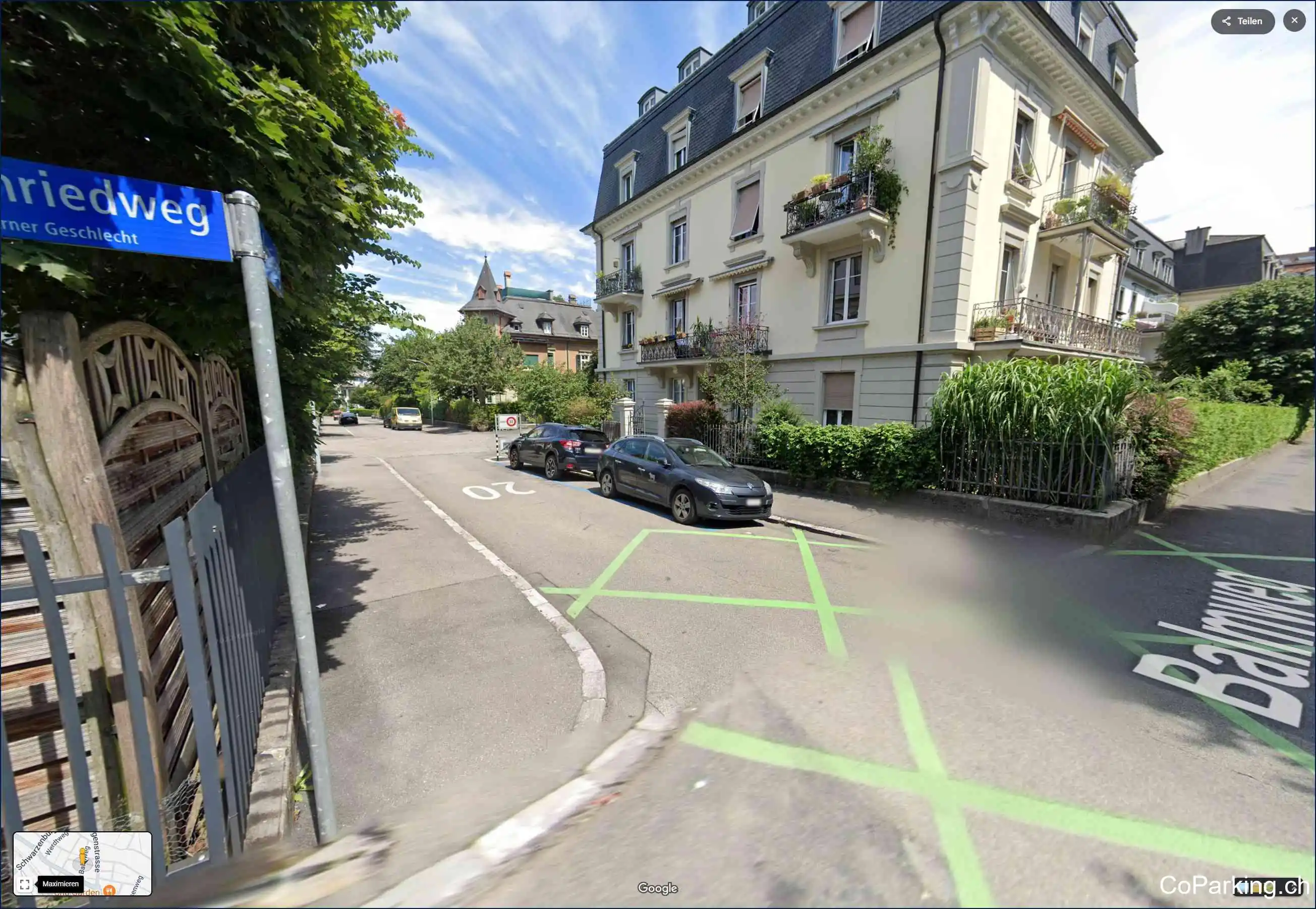 Parking Graffenriedweg, Graffenriedweg, Bern, 3007