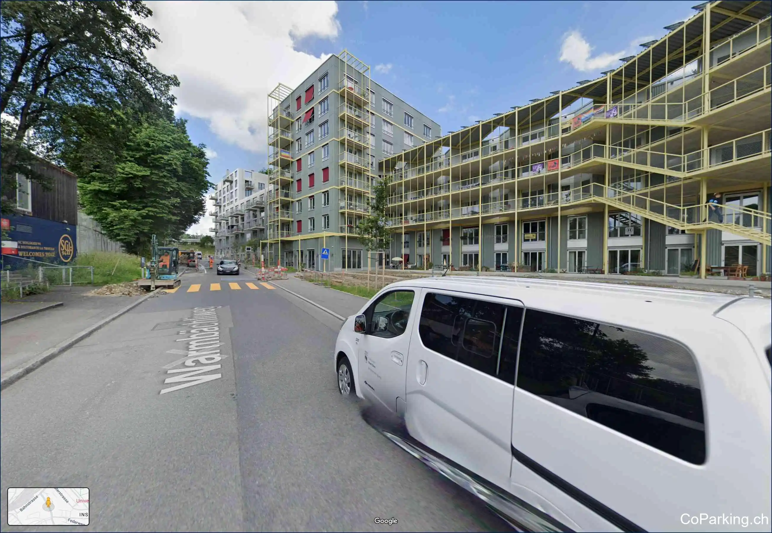 Parking Warmbächliweg, Warmbächliweg, Bern, 3008