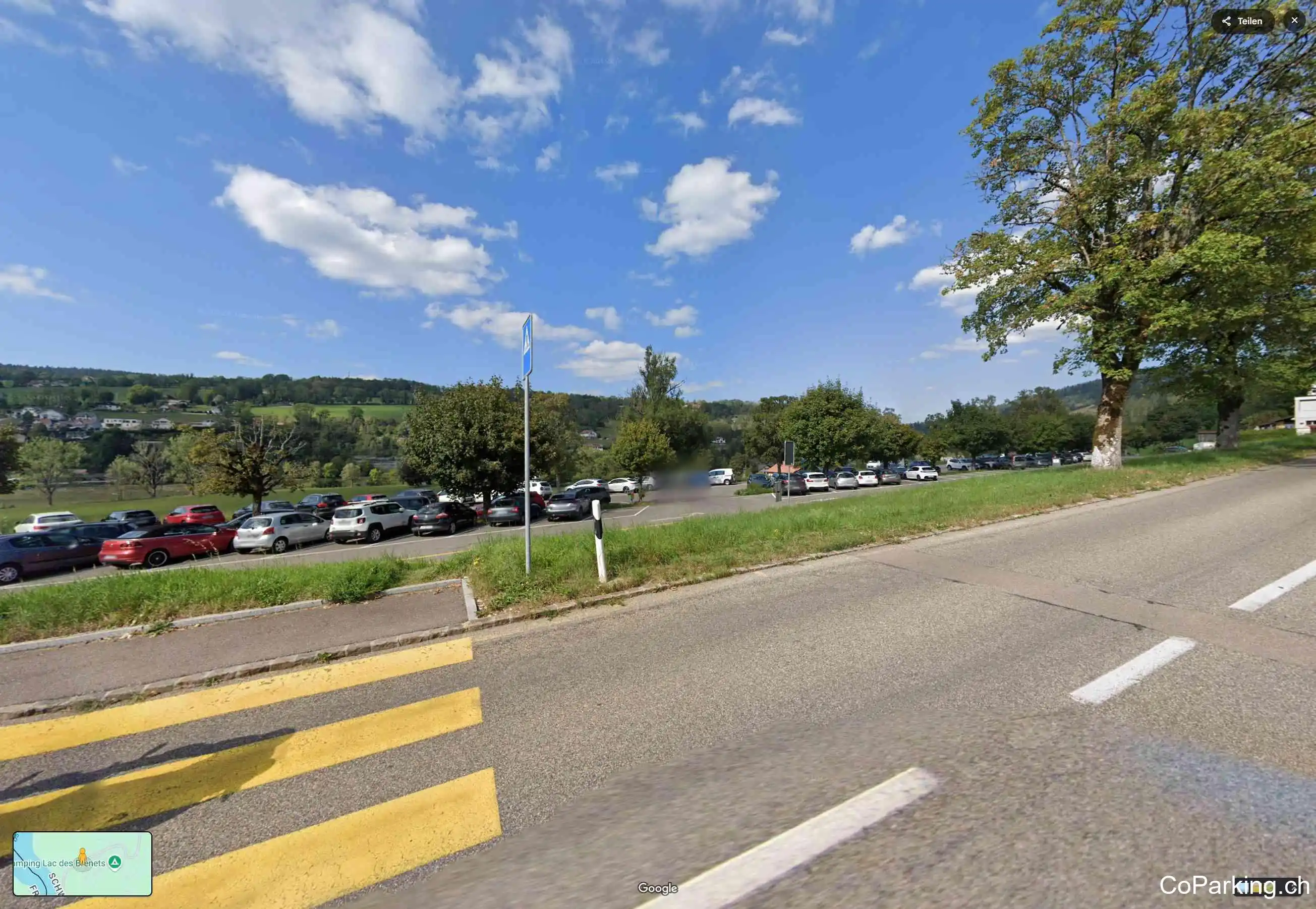 Les Brenets: Camping Lac, Champ de la Fontaine, Les Brenets, 2416