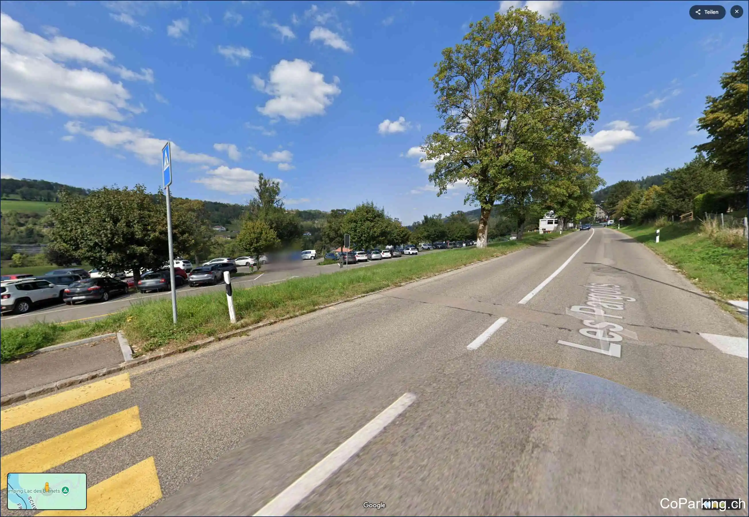Les Brenets: Camping Lac, Champ de la Fontaine, Les Brenets, 2416