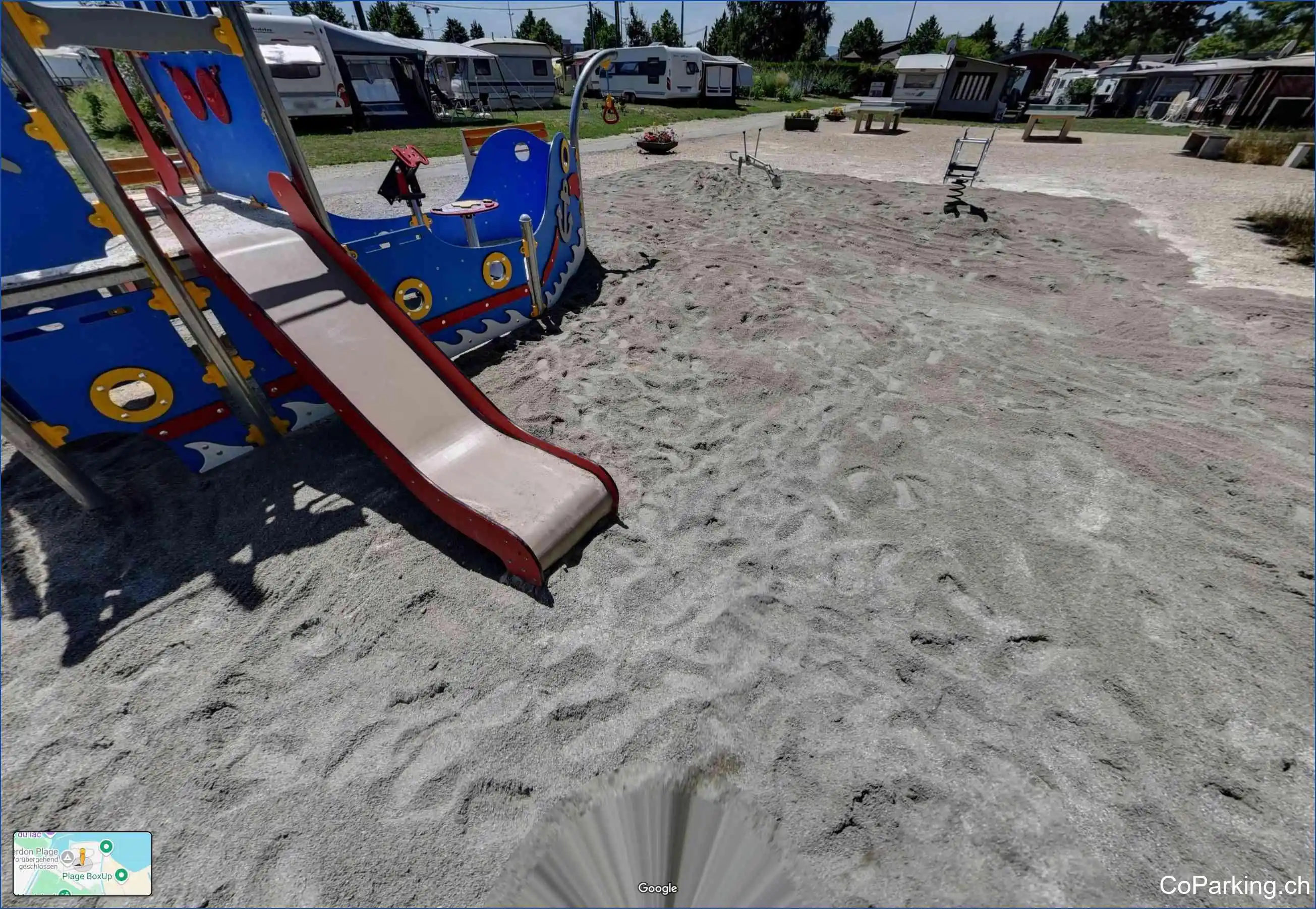 Yverdon: Camping Yverdon Plage, Avenue des Iris 57, Yverdon-les-Bains, 1400
