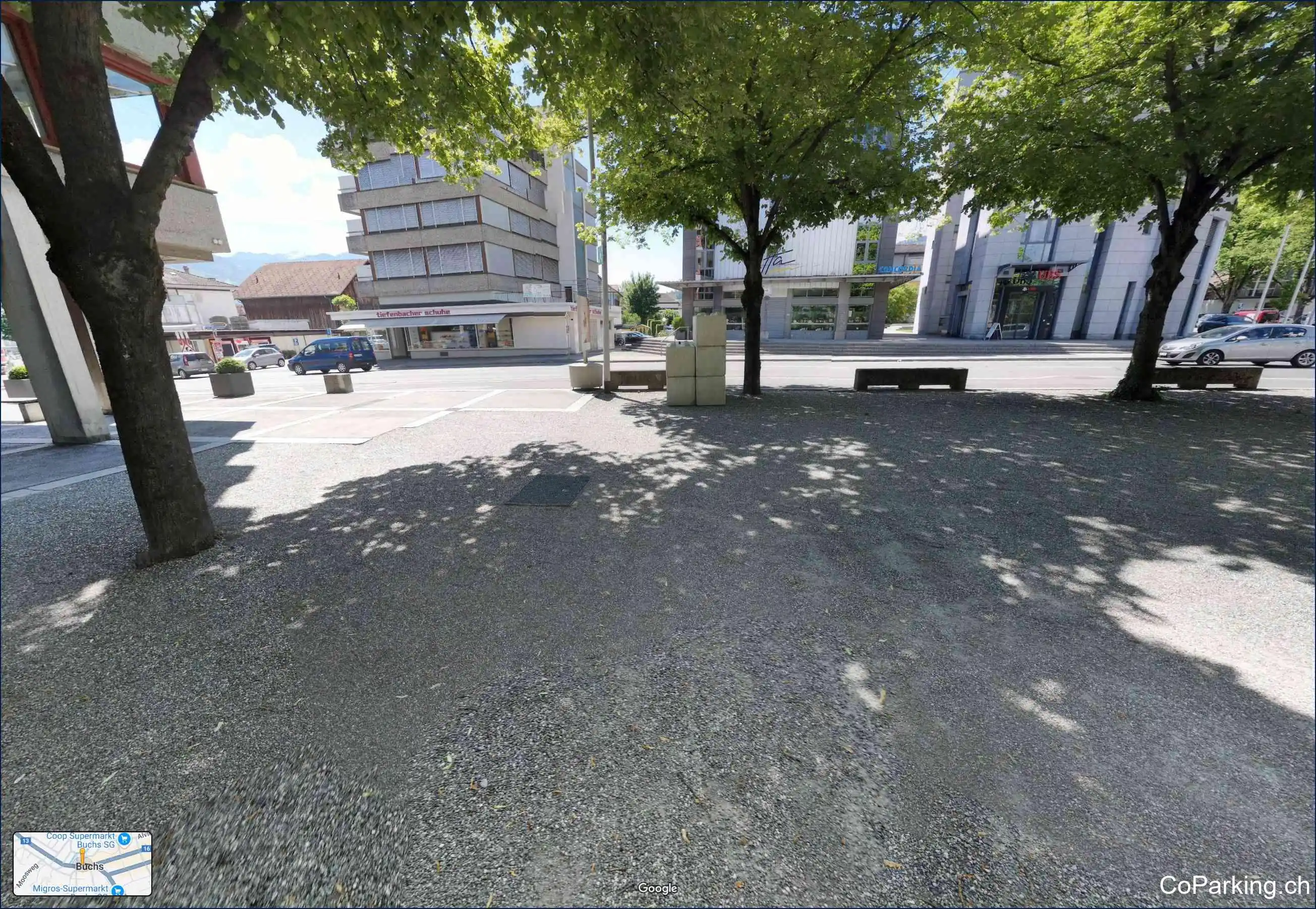 Parking Rathaus, Unterstüdtlistrasse, Buchs (SG), 9470