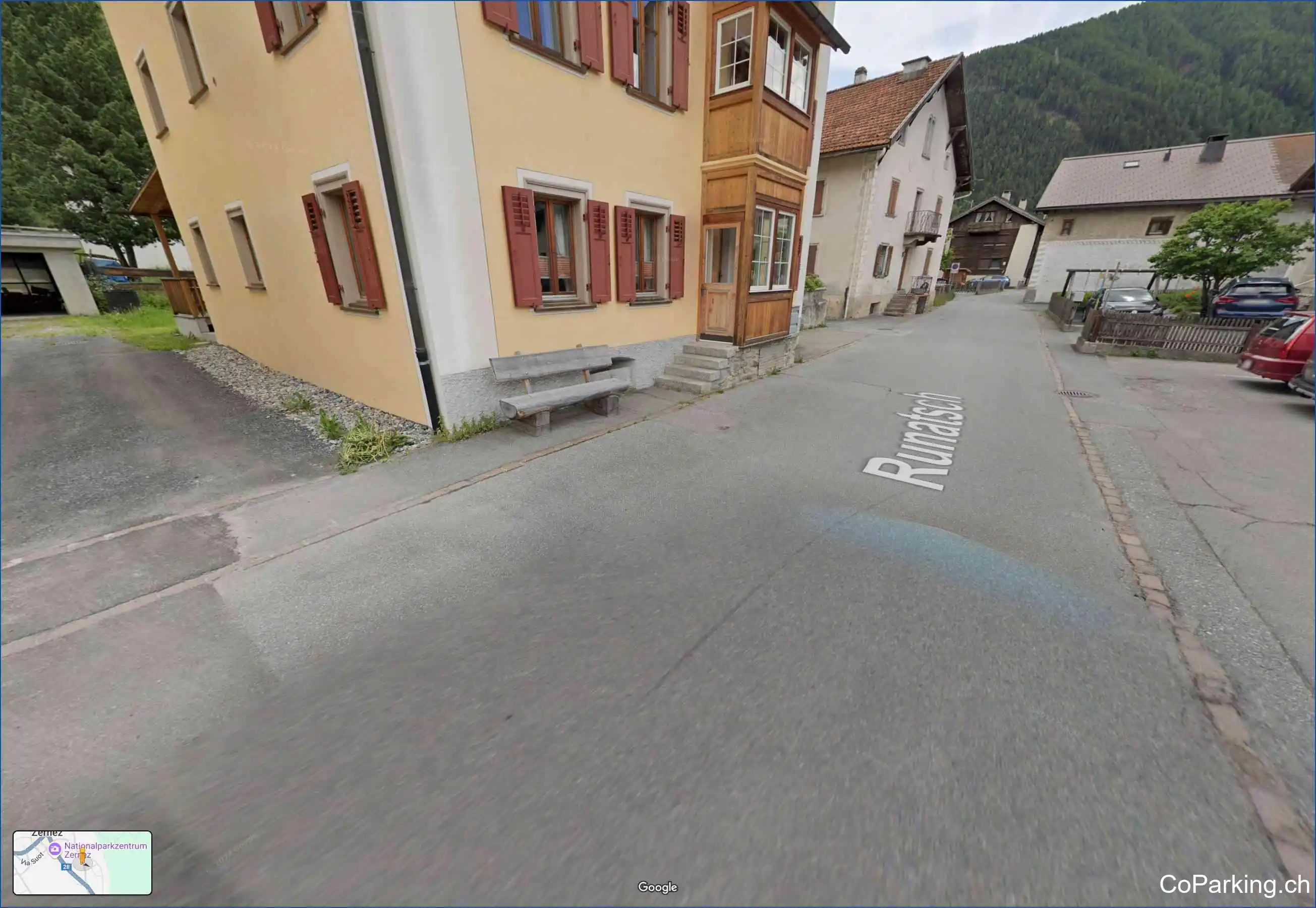 Parking Runatsch, Runatsch, Zernez, 7530