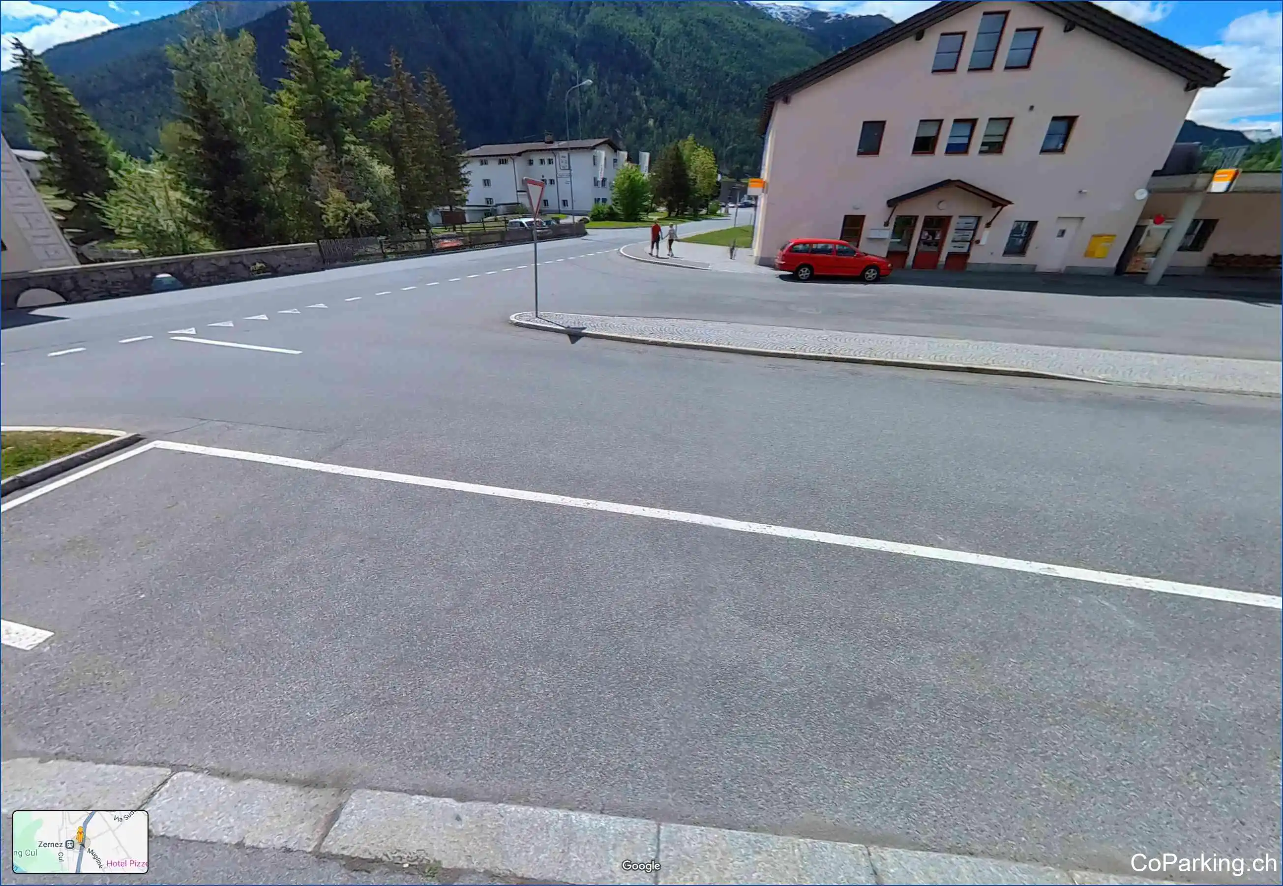 Parking Plazza da Posta, Plazza da Staziun, Zernez, 7530