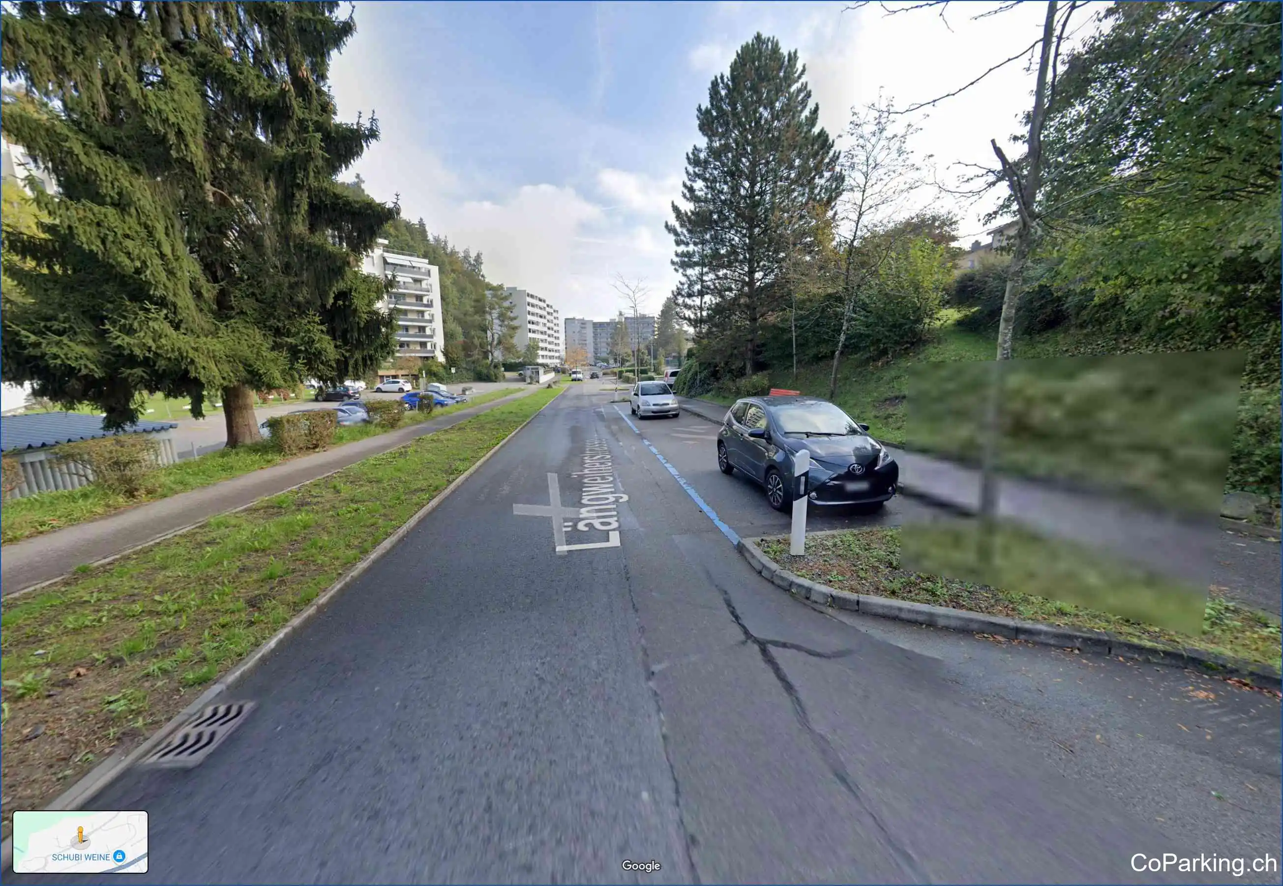 Parking Längweiherstr., Längweiherstrasse, Luzern, 6014