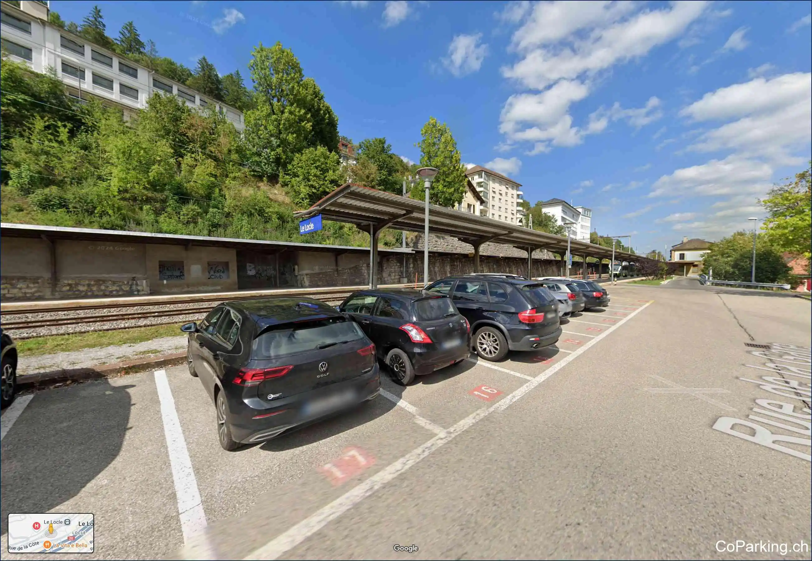 P+Rail Locle, Le, Rue de la Gare, Le Locle, 2400