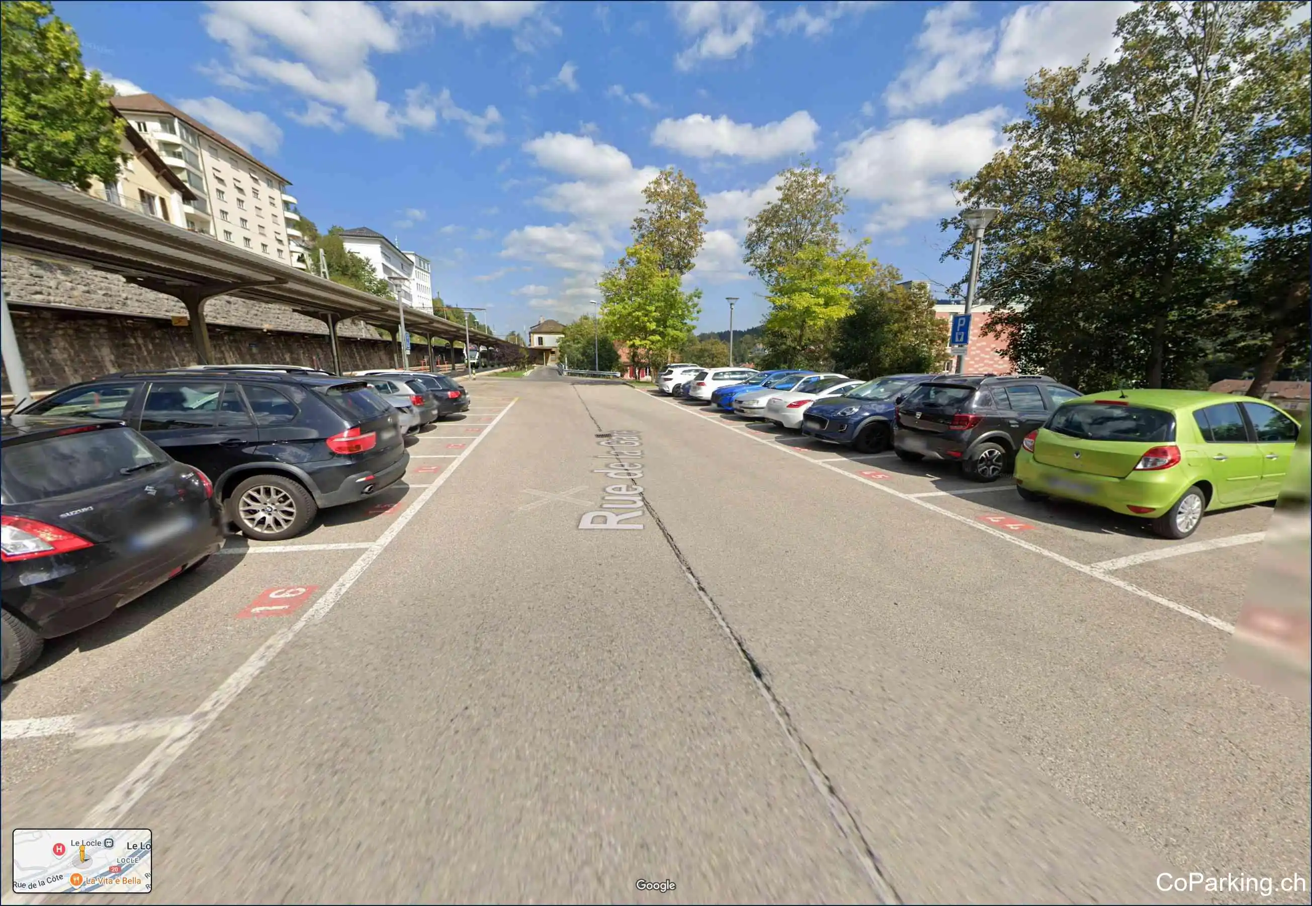 P+Rail Locle, Le, Rue de la Gare, Le Locle, 2400