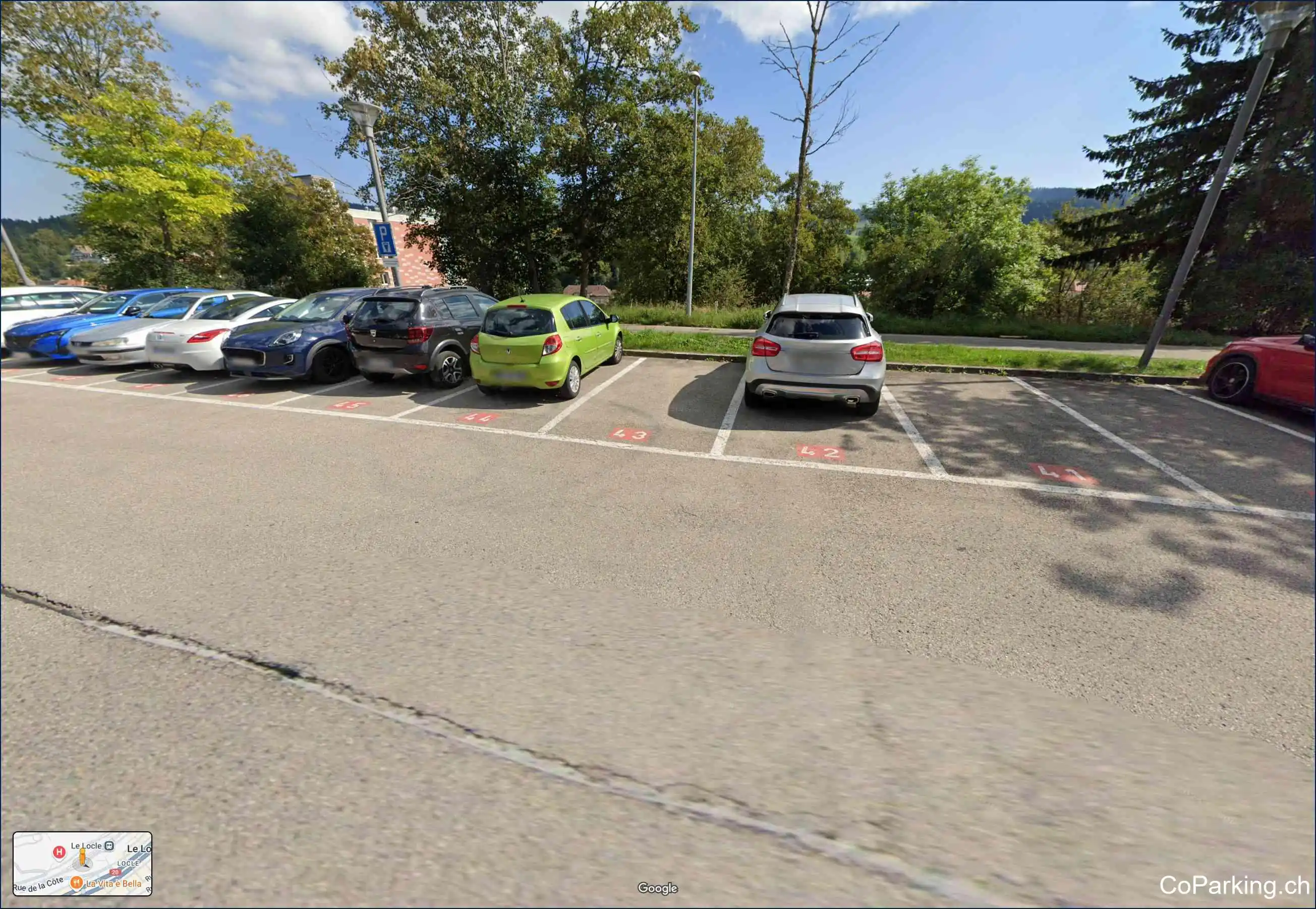 P+Rail Locle, Le, Rue de la Gare, Le Locle, 2400