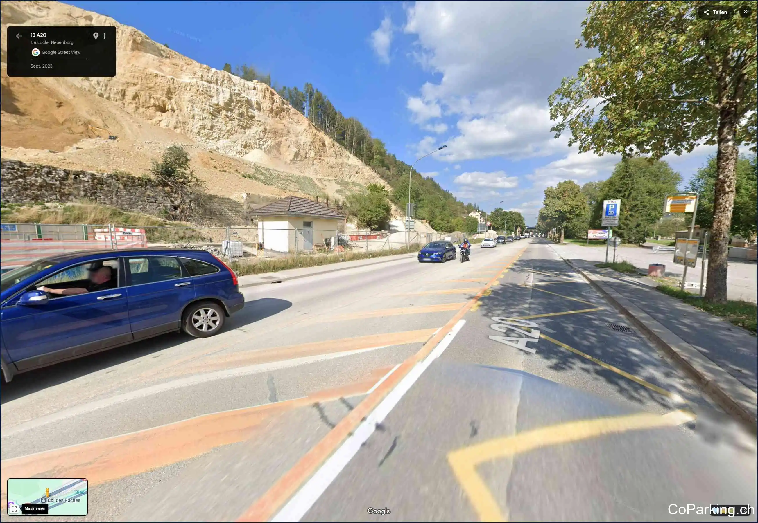 P+Rail Locle-Col-des-Roches, Le, Le Col 5, Le Locle Col-des-Roches, 2400