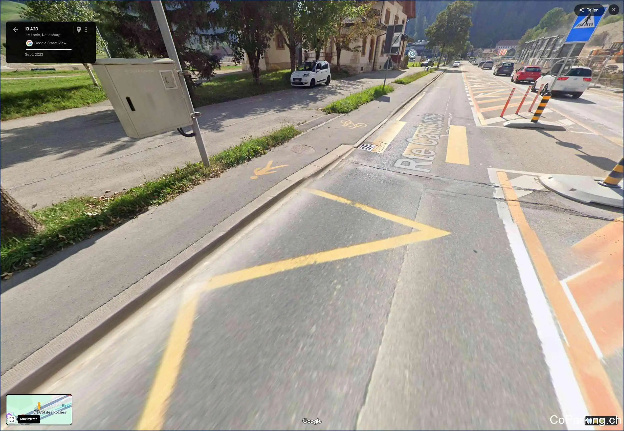 P+Rail Locle-Col-des-Roches, Le, Le Col 5, Le Locle Col-des-Roches, 2400
