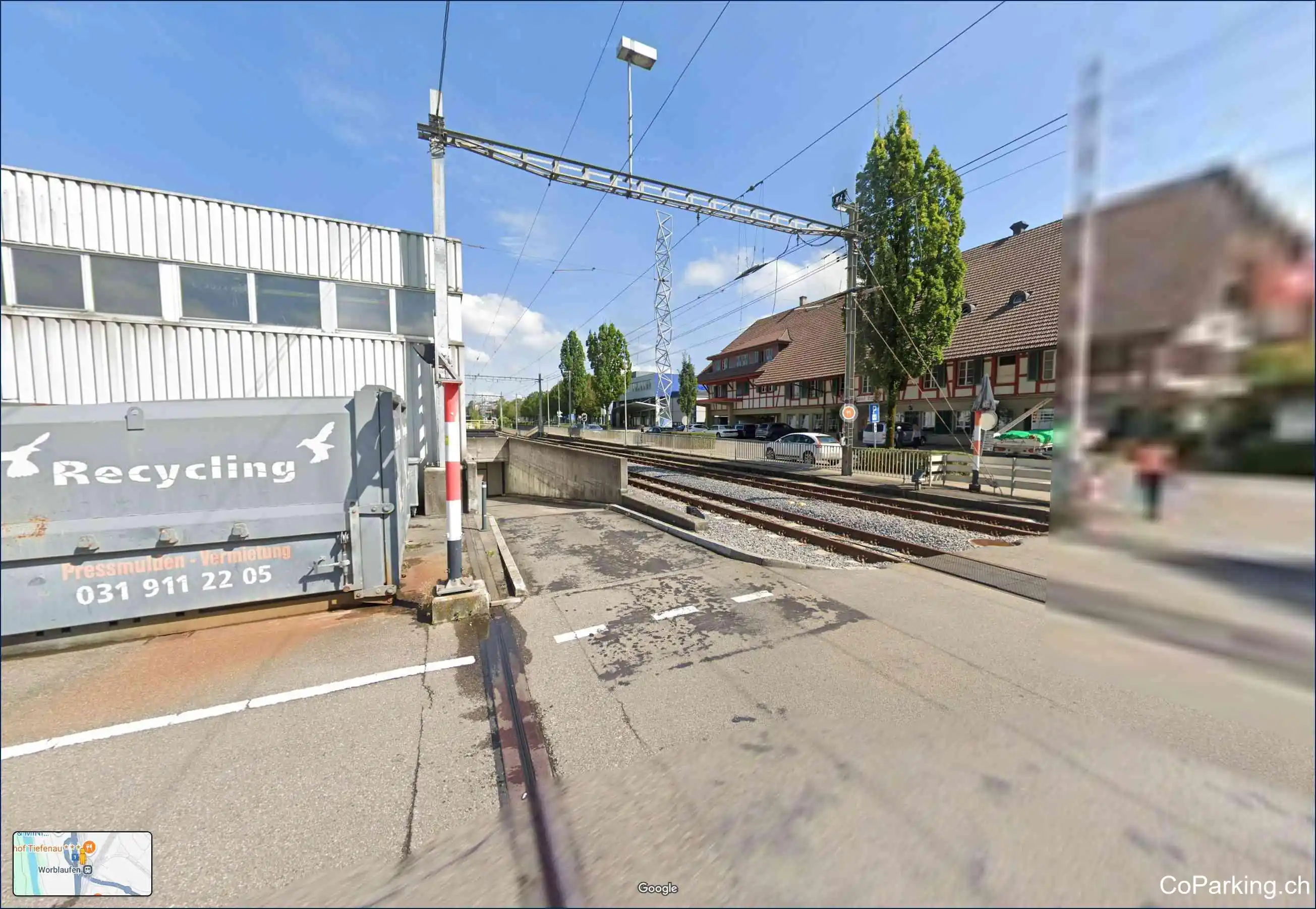 P+Rail Worblaufen West, Bahnhofplatz (RBS), Tiefenaustrasse 2 , Worblaufen, 3048