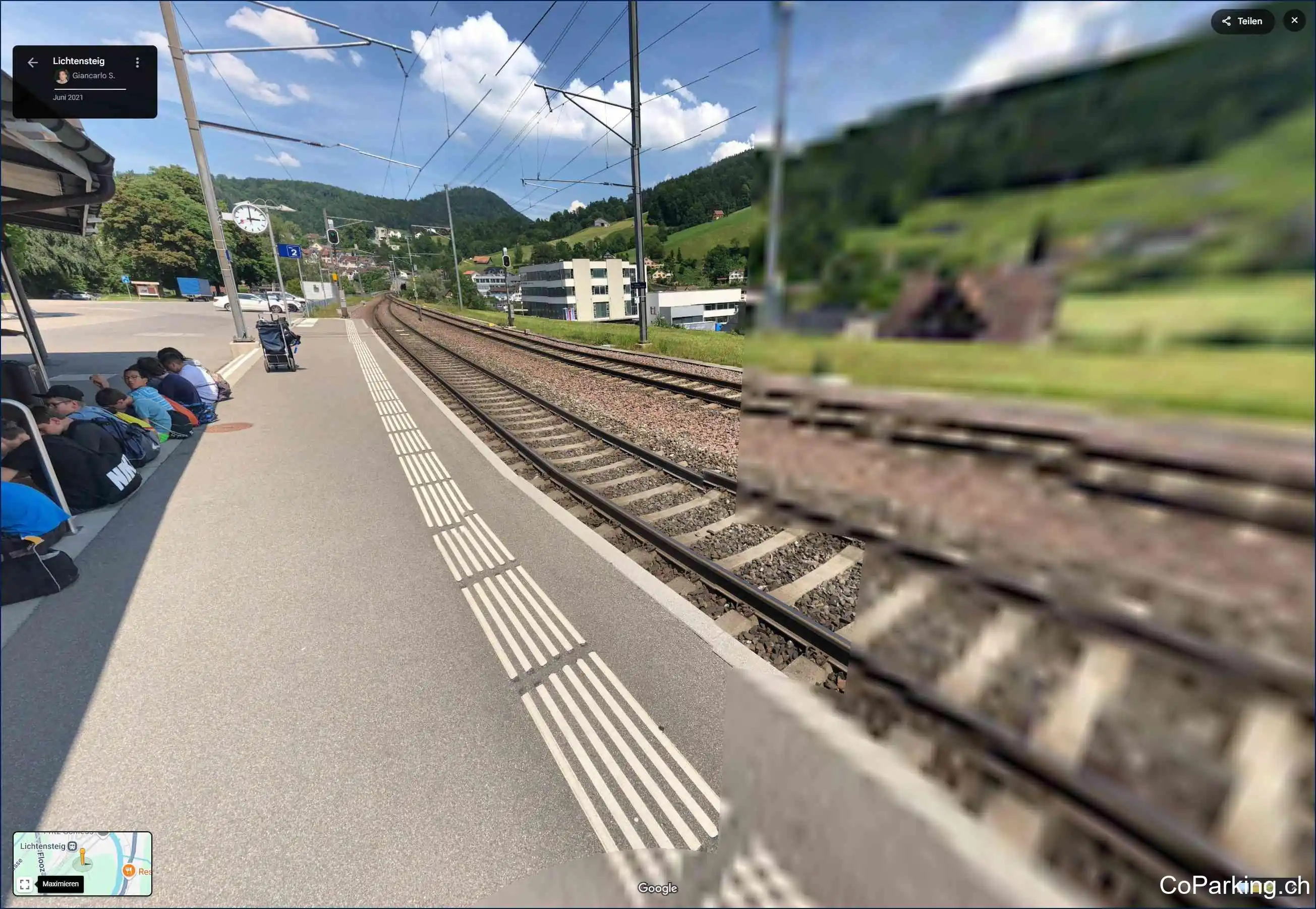 P+Rail Lichtensteig (SOB), Bahnhof Lichtensteig, Lichtensteig, 9620