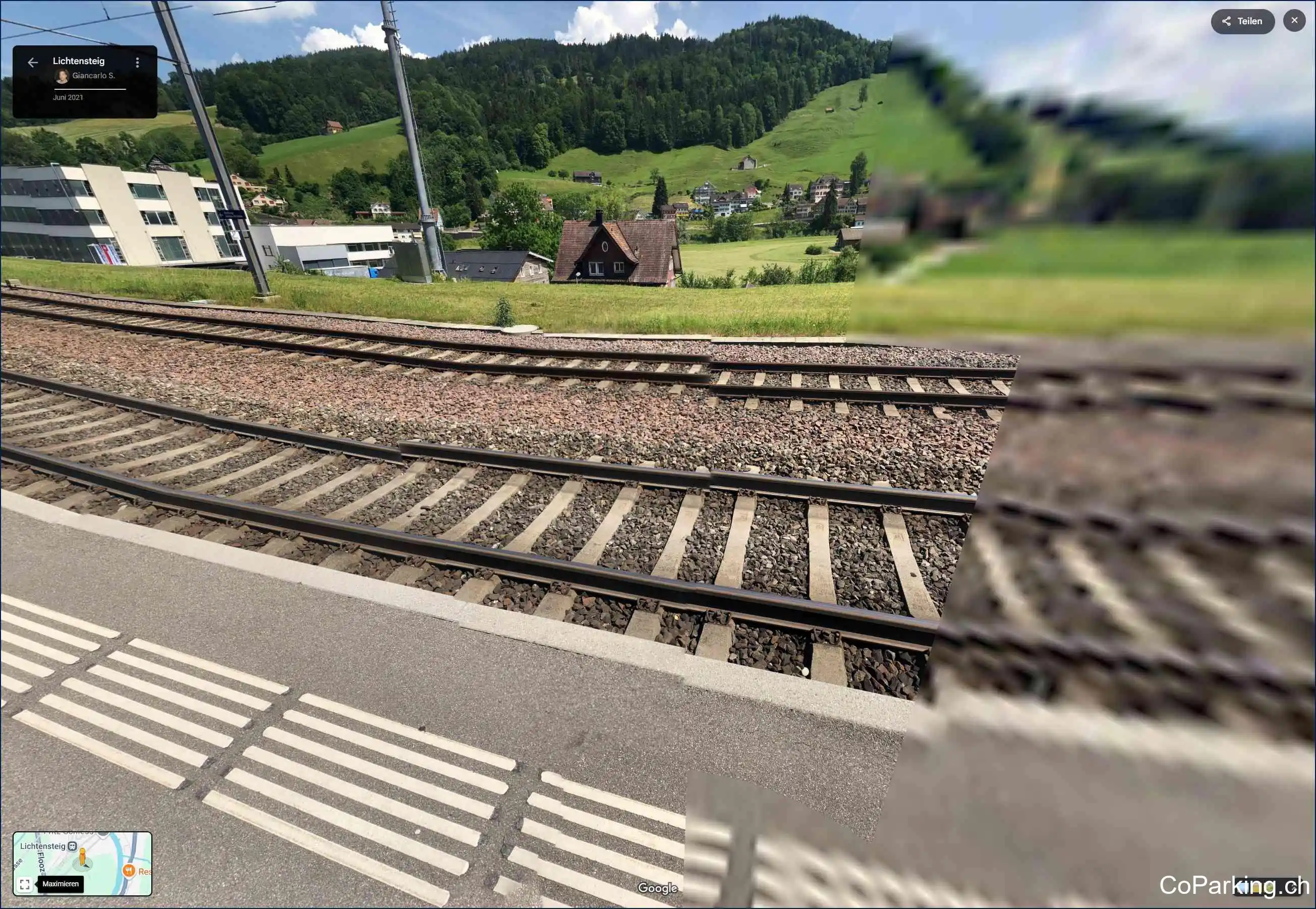 P+Rail Lichtensteig (SOB), Bahnhof Lichtensteig, Lichtensteig, 9620