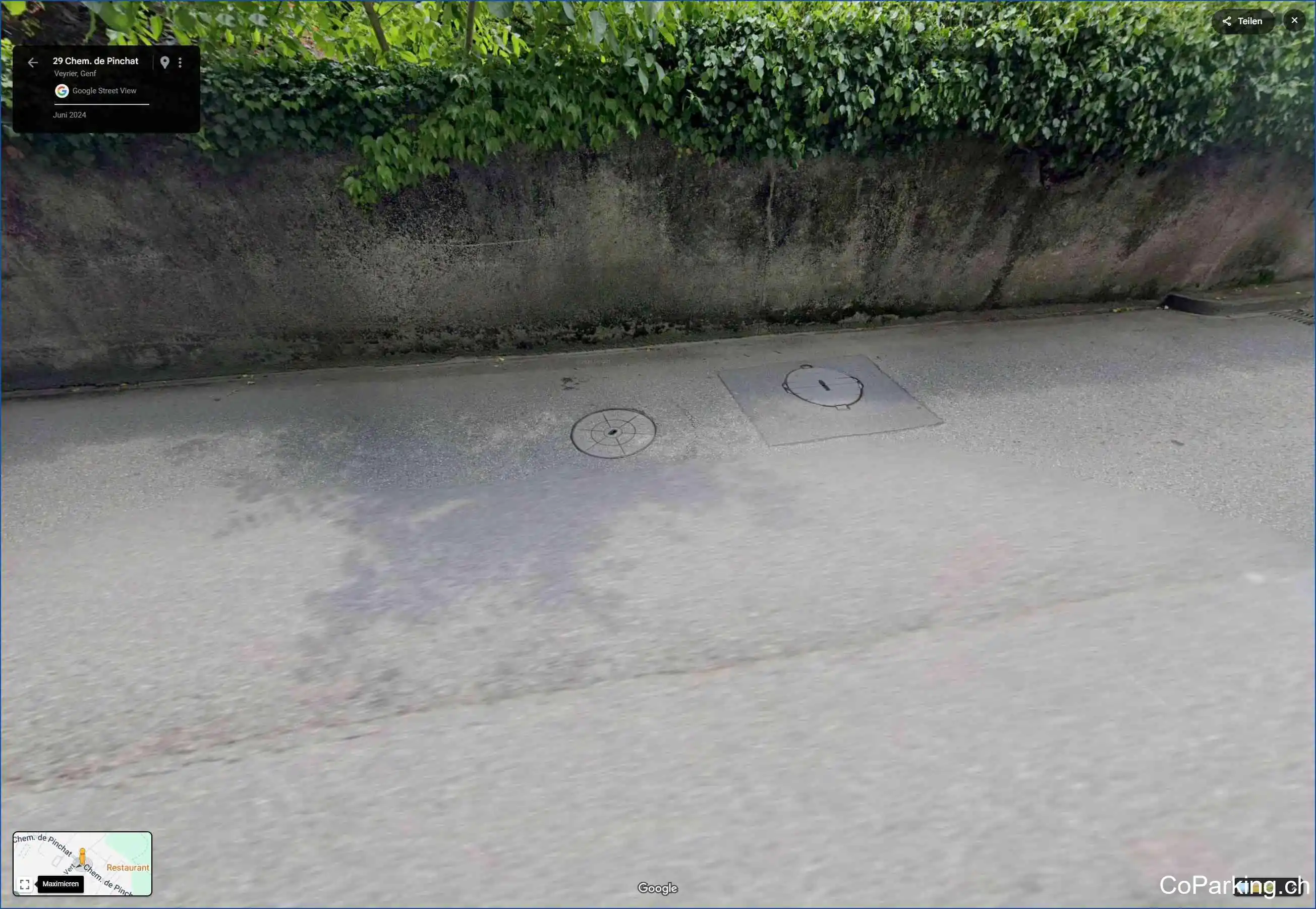 Parking HEG Battelle Intérieur, Chemin de Pinchat, Genf, 1227