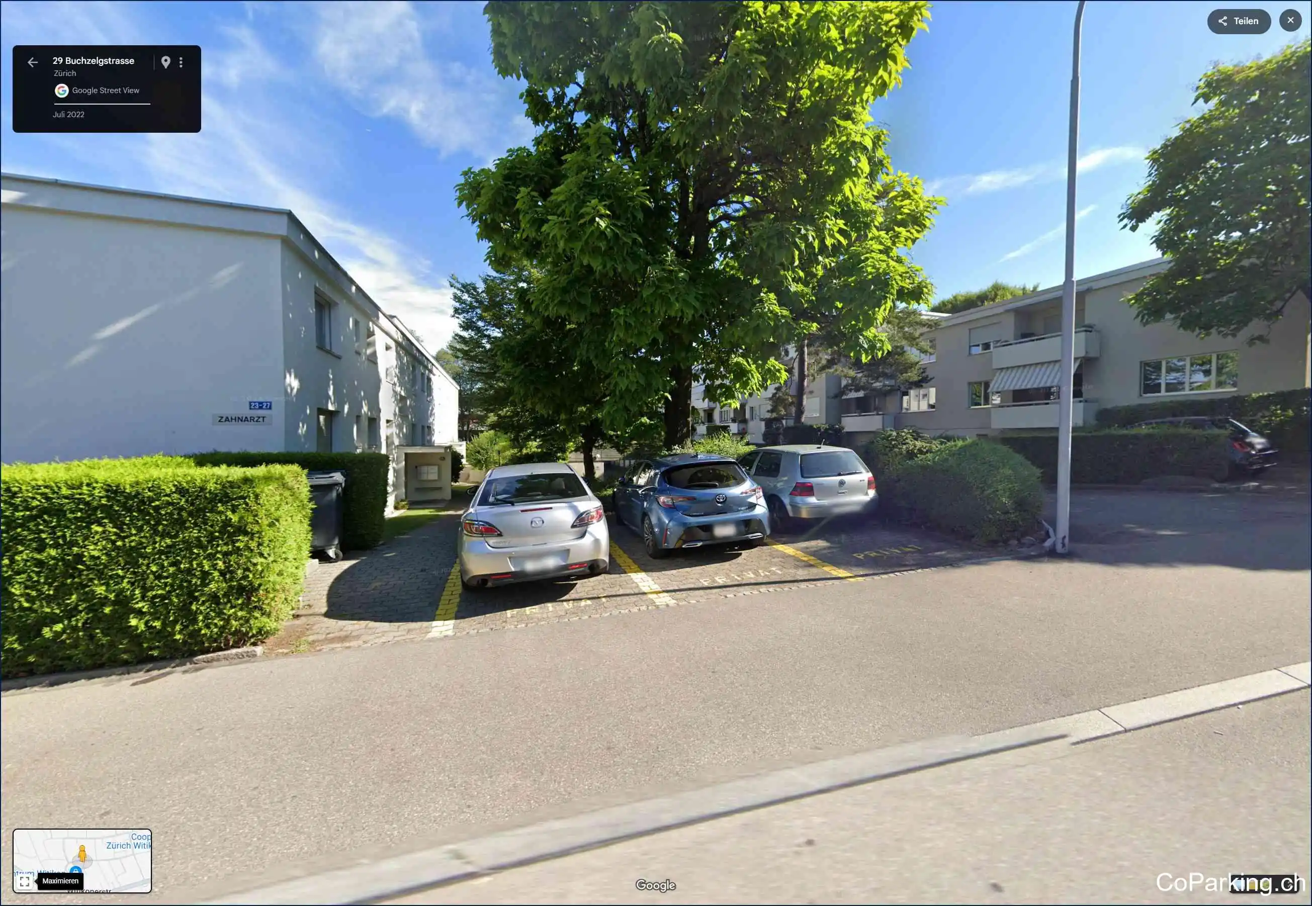 Parking Zentrum Witikon, Buchzelgstrasse, Zürich, 8053