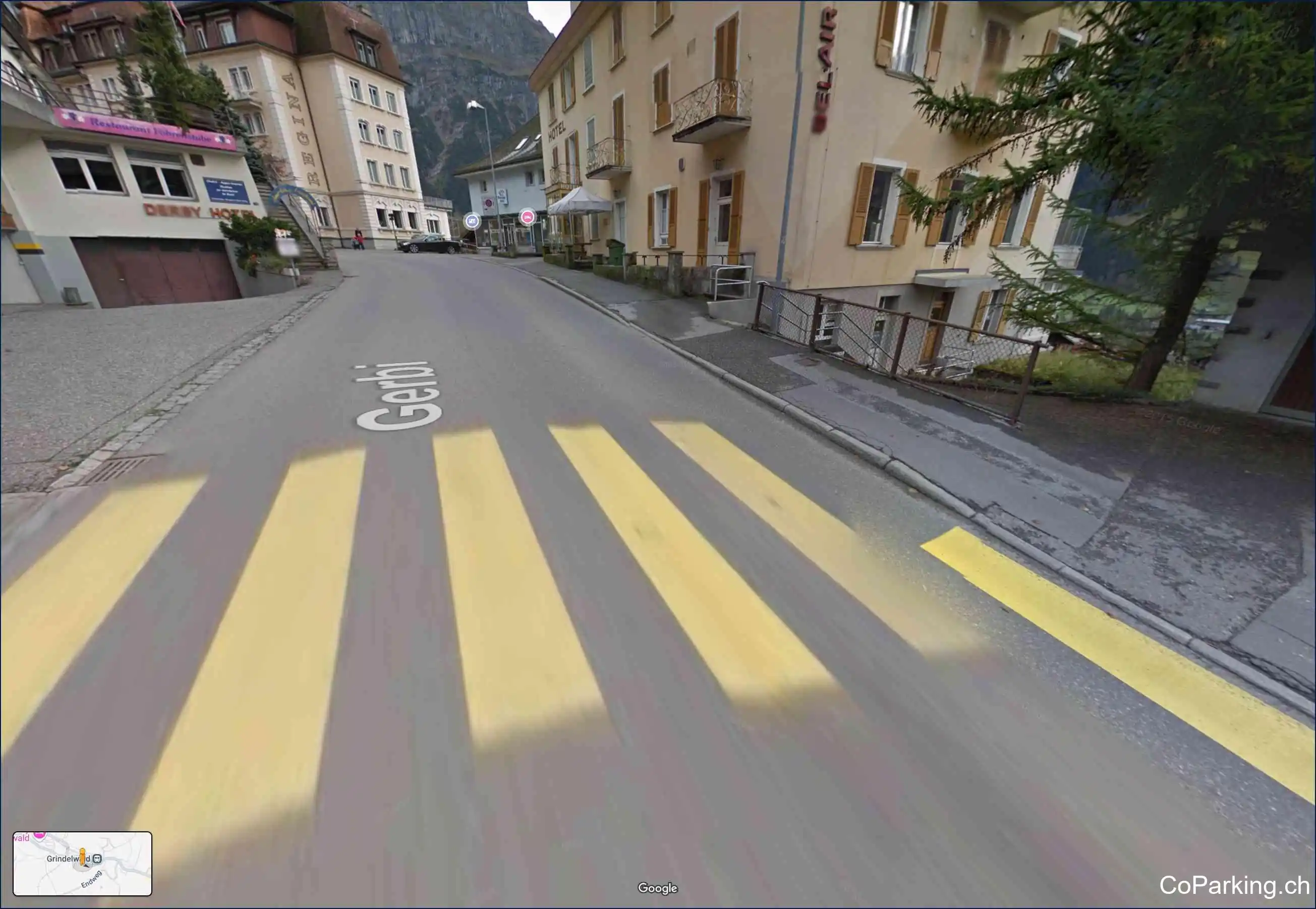 Parking Dorfstr., Dorfstrasse, Grindelwald, 3818