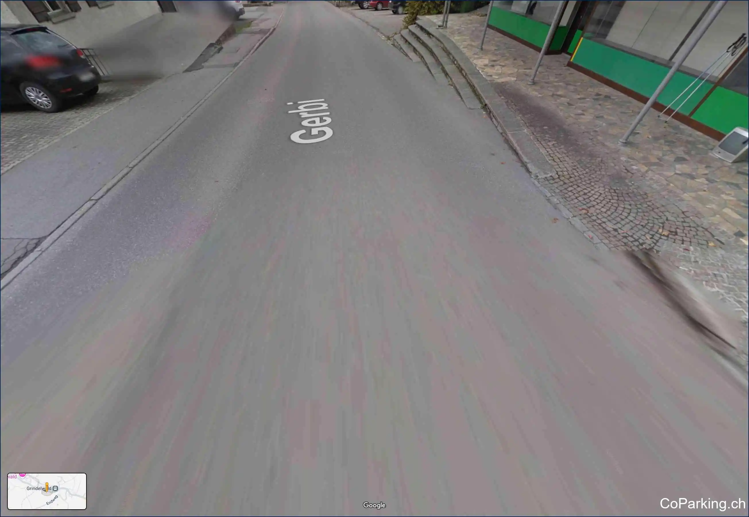 Parking Dorfstr., Dorfstrasse, Grindelwald, 3818