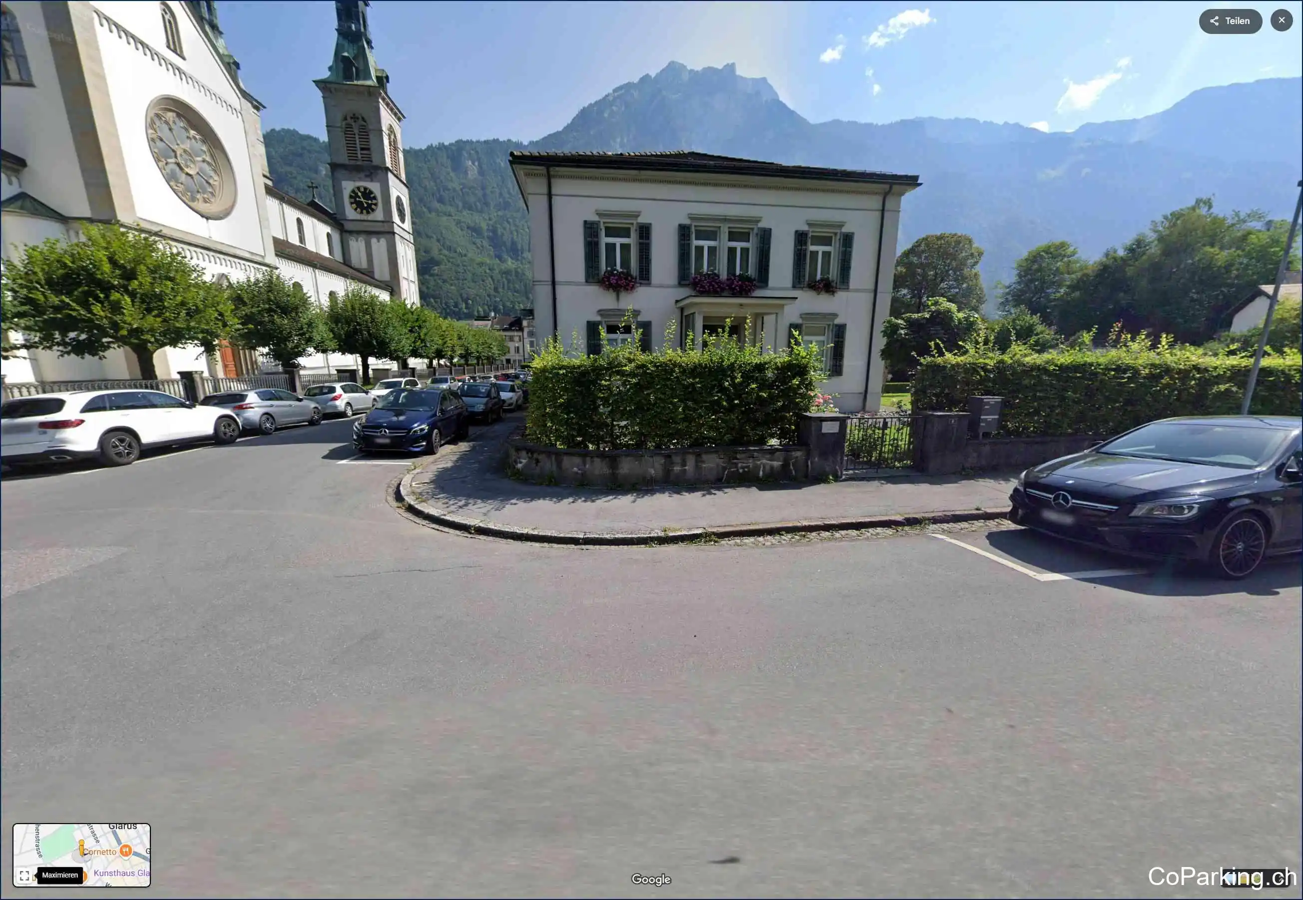 Parking Ägidius-Tschudi-Str., Ägidius-Tschudi-Strasse, Glarus, 8750