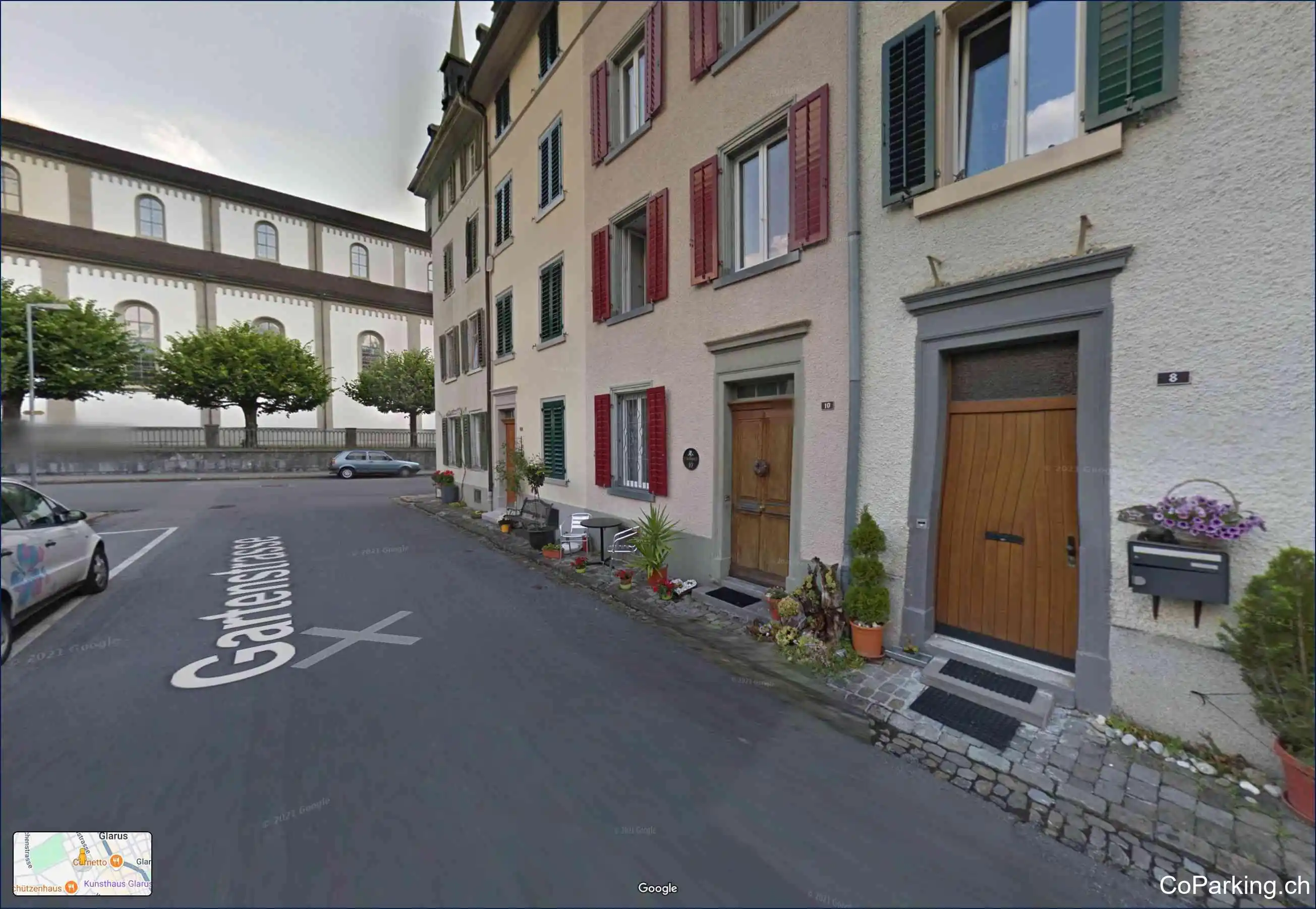 Parking Gartenstr., Gartenstrasse, Glarus, 8755