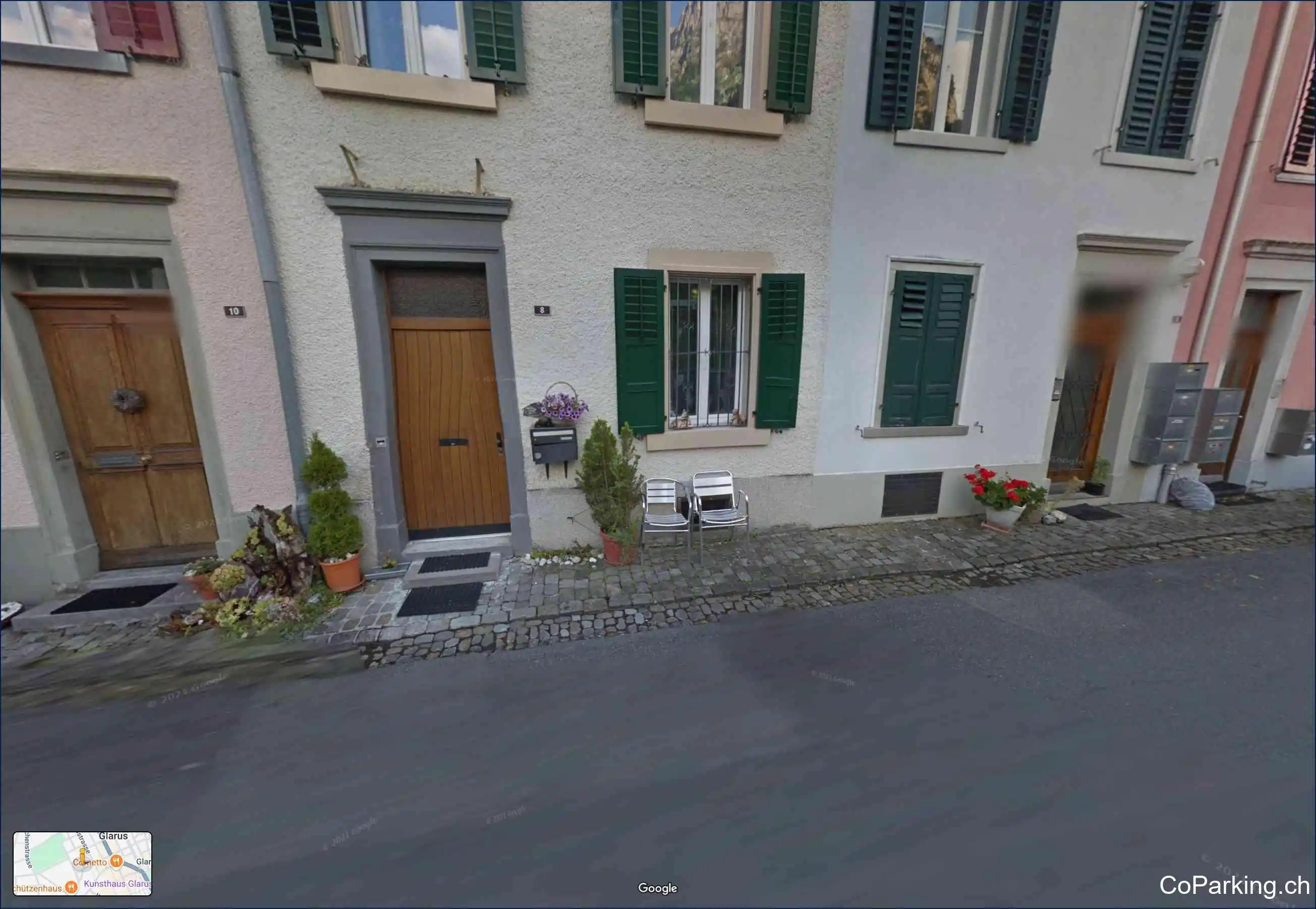 Parking Gartenstr., Gartenstrasse, Glarus, 8755