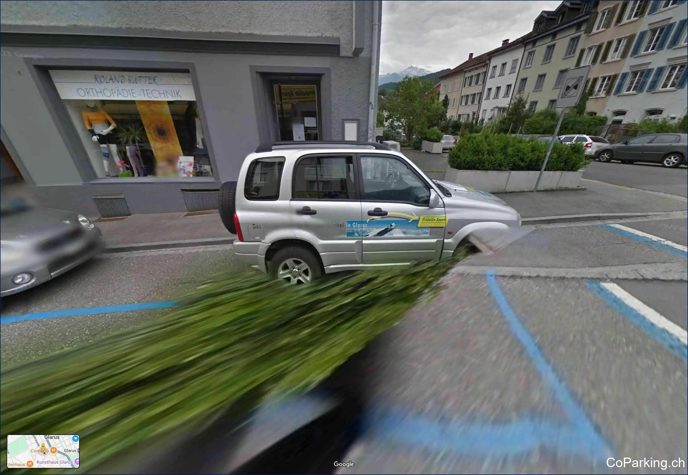 Parking Bankstr., Bankstrasse, Glarus, 8755