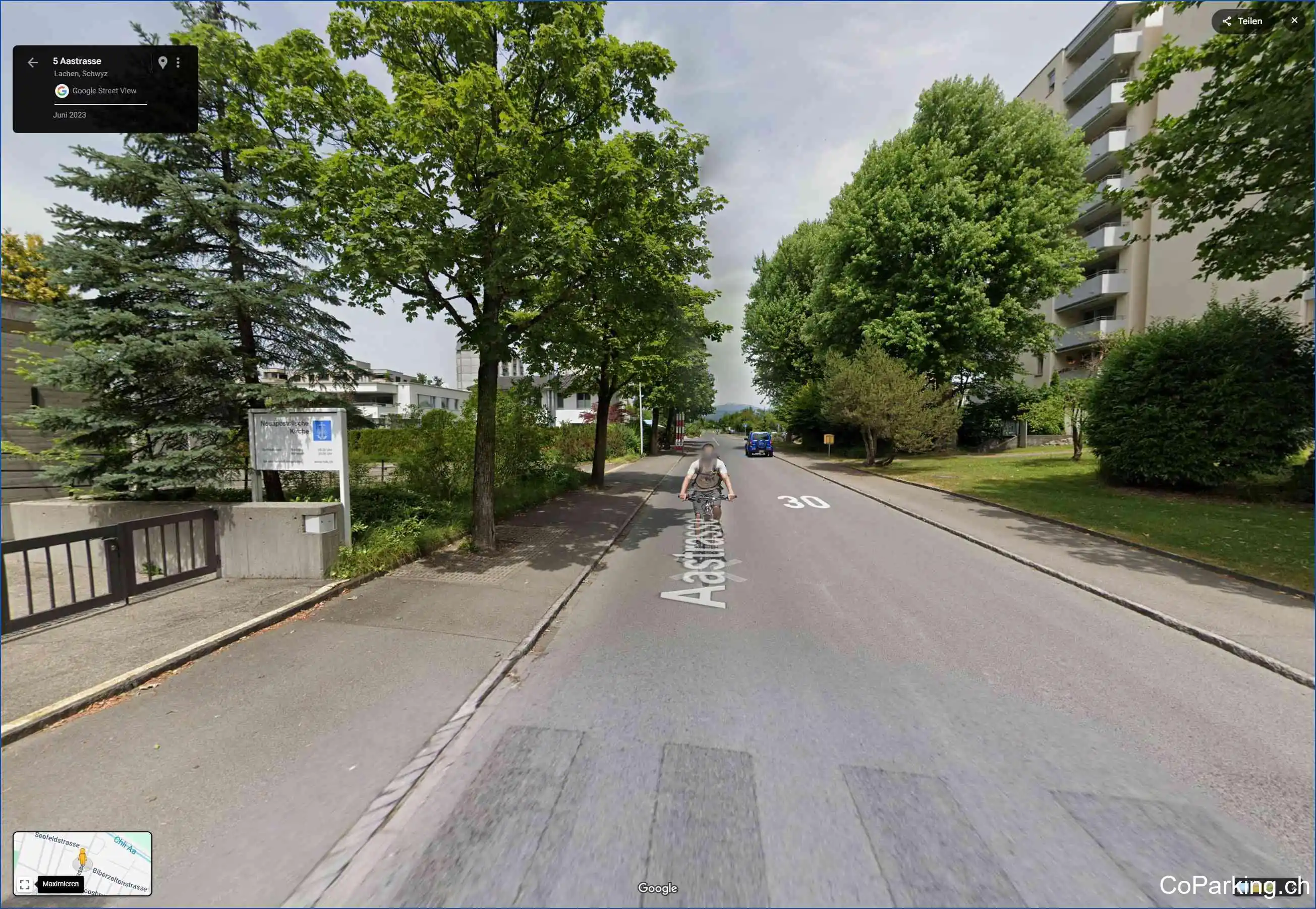 Parking Biberzeltenstrasse, Biberzeltenstrasse, Lachen, 8853
