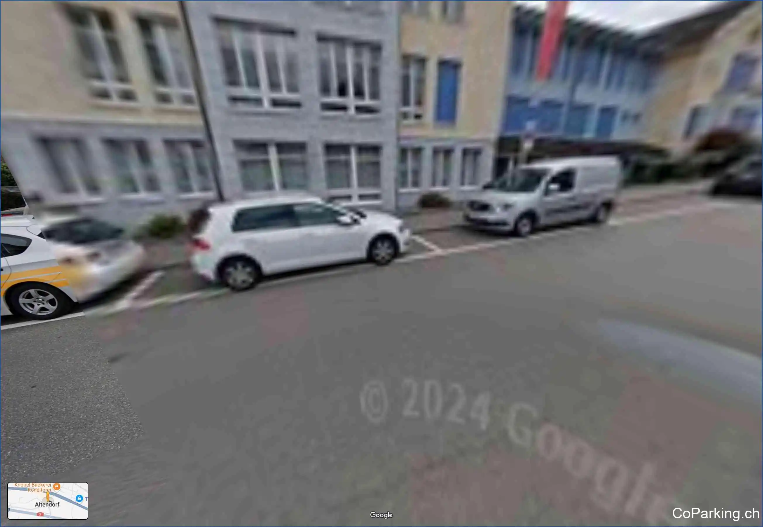 Parking Gemeindeverwaltung, Dorfplatz, Altendorf, 8852