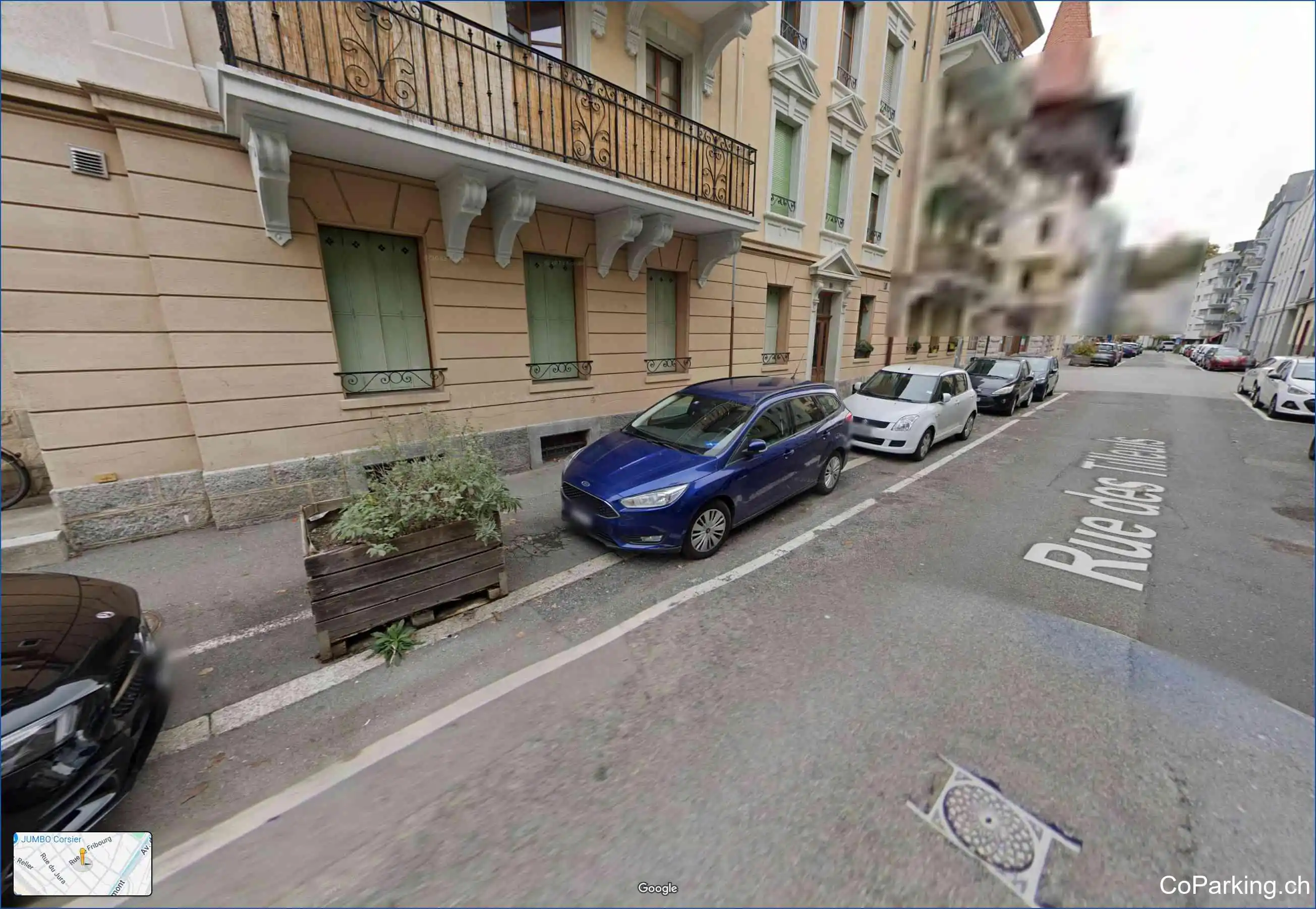 Parking Rue des Tilleuls, Rue des Tilleuls, Vevey, 1800