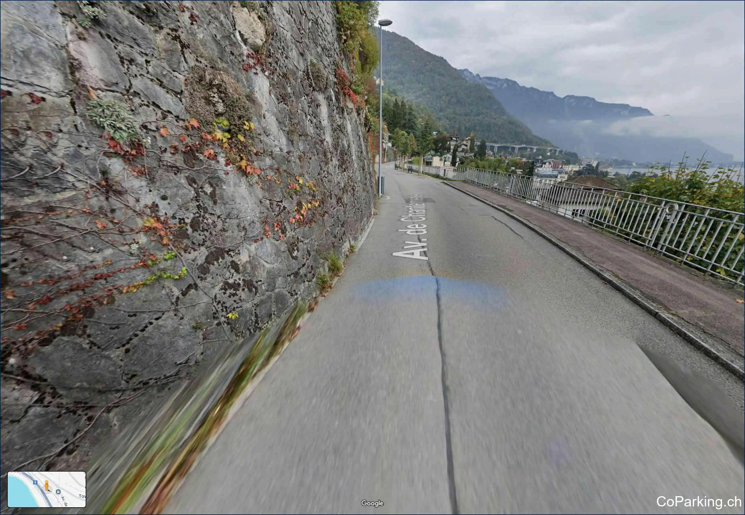 Parking Av. de Chantemerle, Avenue de Chantemerle, Montreux, 1820