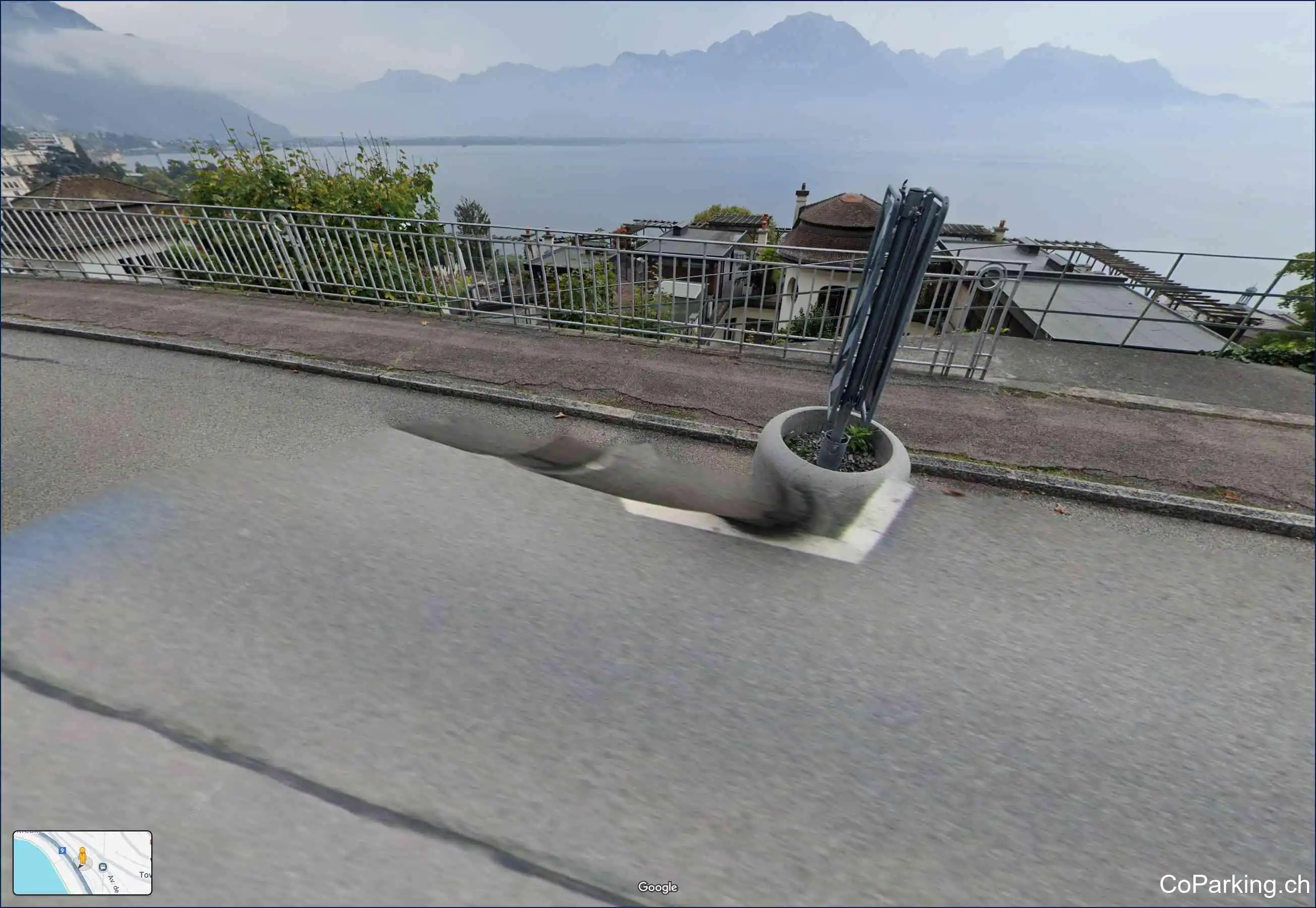 Parking Av. de Chantemerle, Avenue de Chantemerle, Montreux, 1820