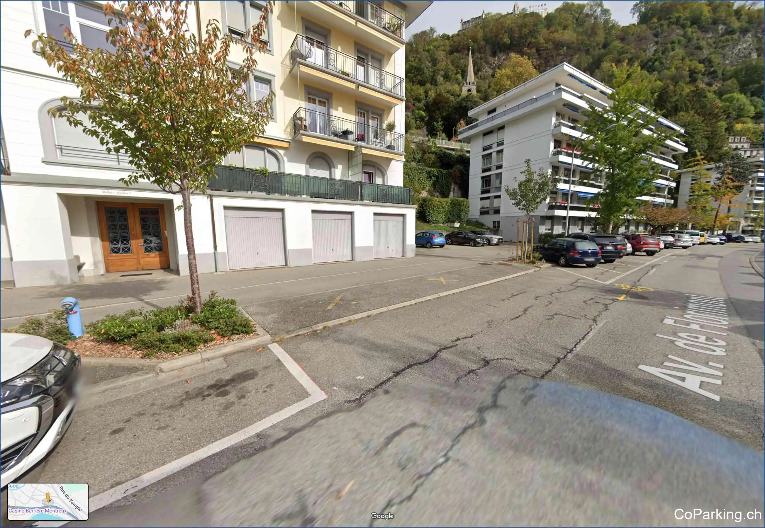 Parking Av. de Florimont, Avenue de Florimont, Montreux, 1822