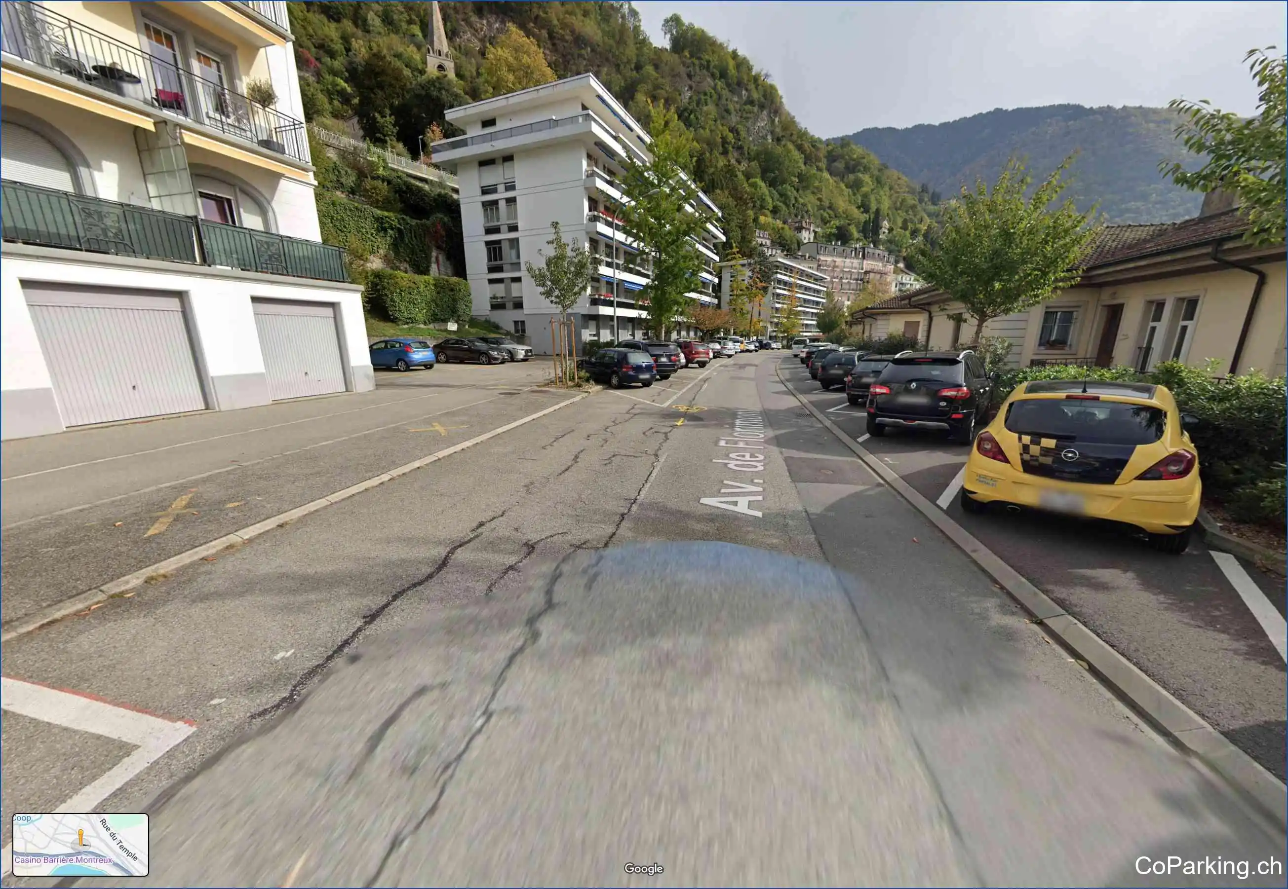 Parking Av. de Florimont, Avenue de Florimont, Montreux, 1822