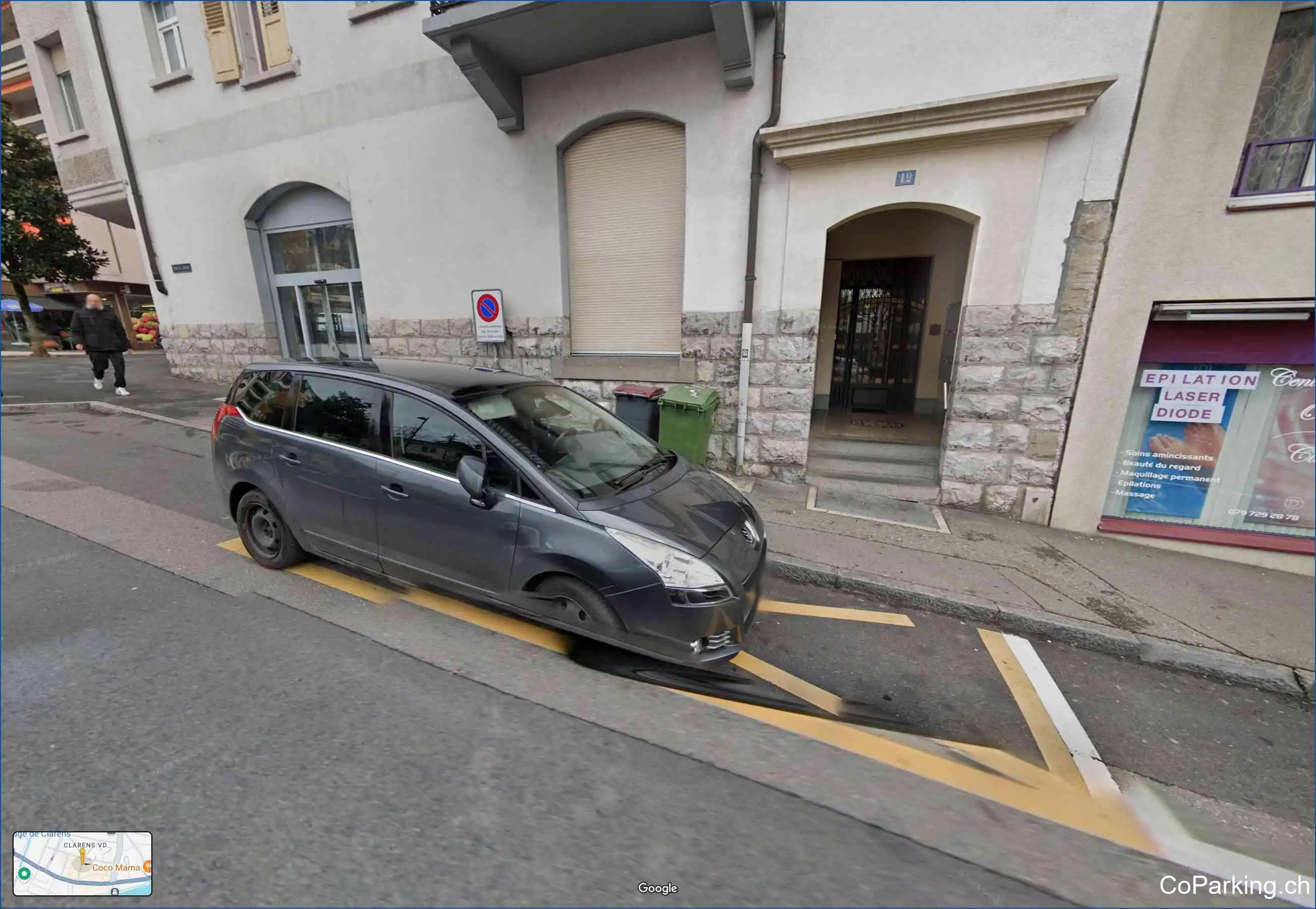 Parking Av. Alexandre-Vinet, Avenue Alexandre-Vinet, Montreux, 1815