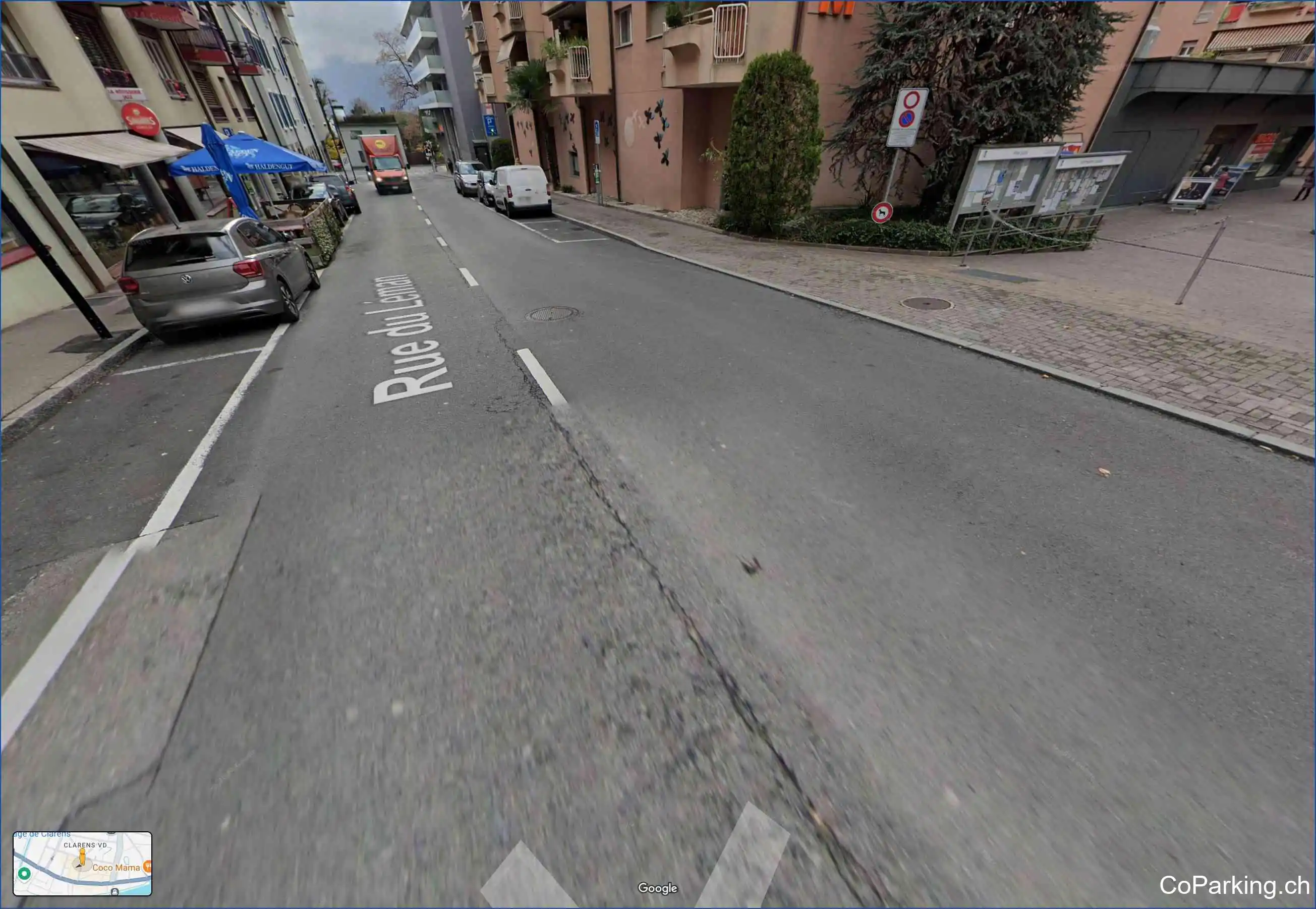 Parking Av. Alexandre-Vinet, Avenue Alexandre-Vinet, Montreux, 1815