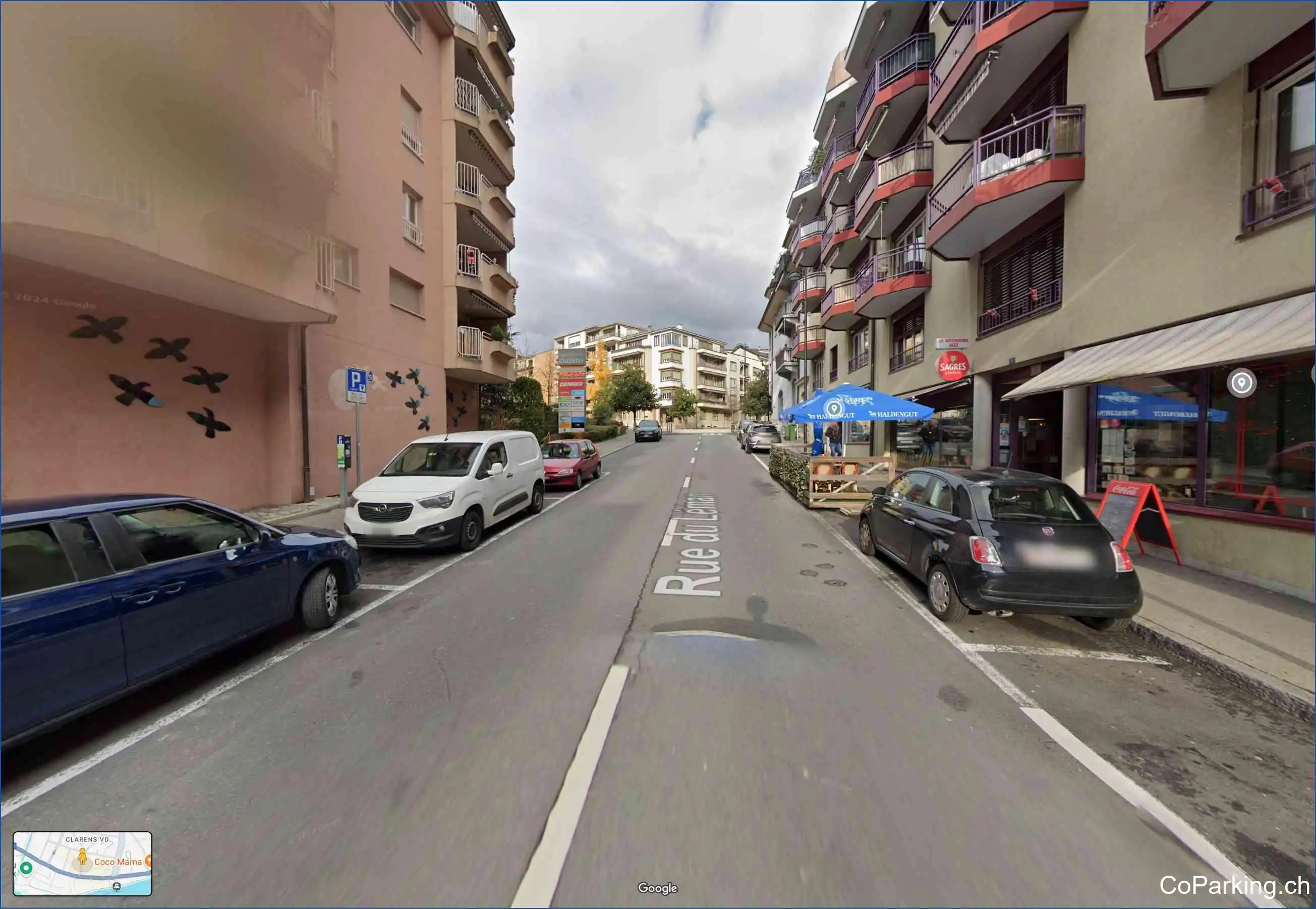 Parking Rue du Léman, Rue du Léman, Montreux, 1815