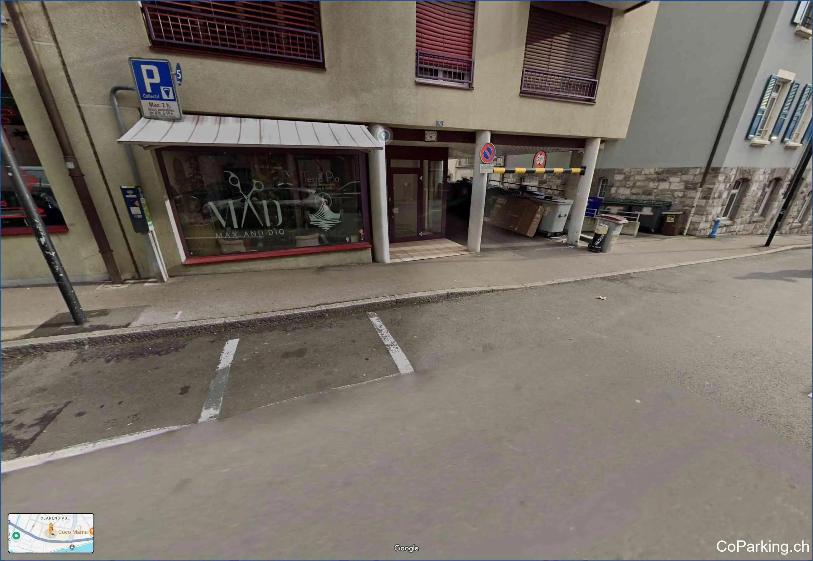Parking Rue du Léman, Rue du Léman, Montreux, 1815