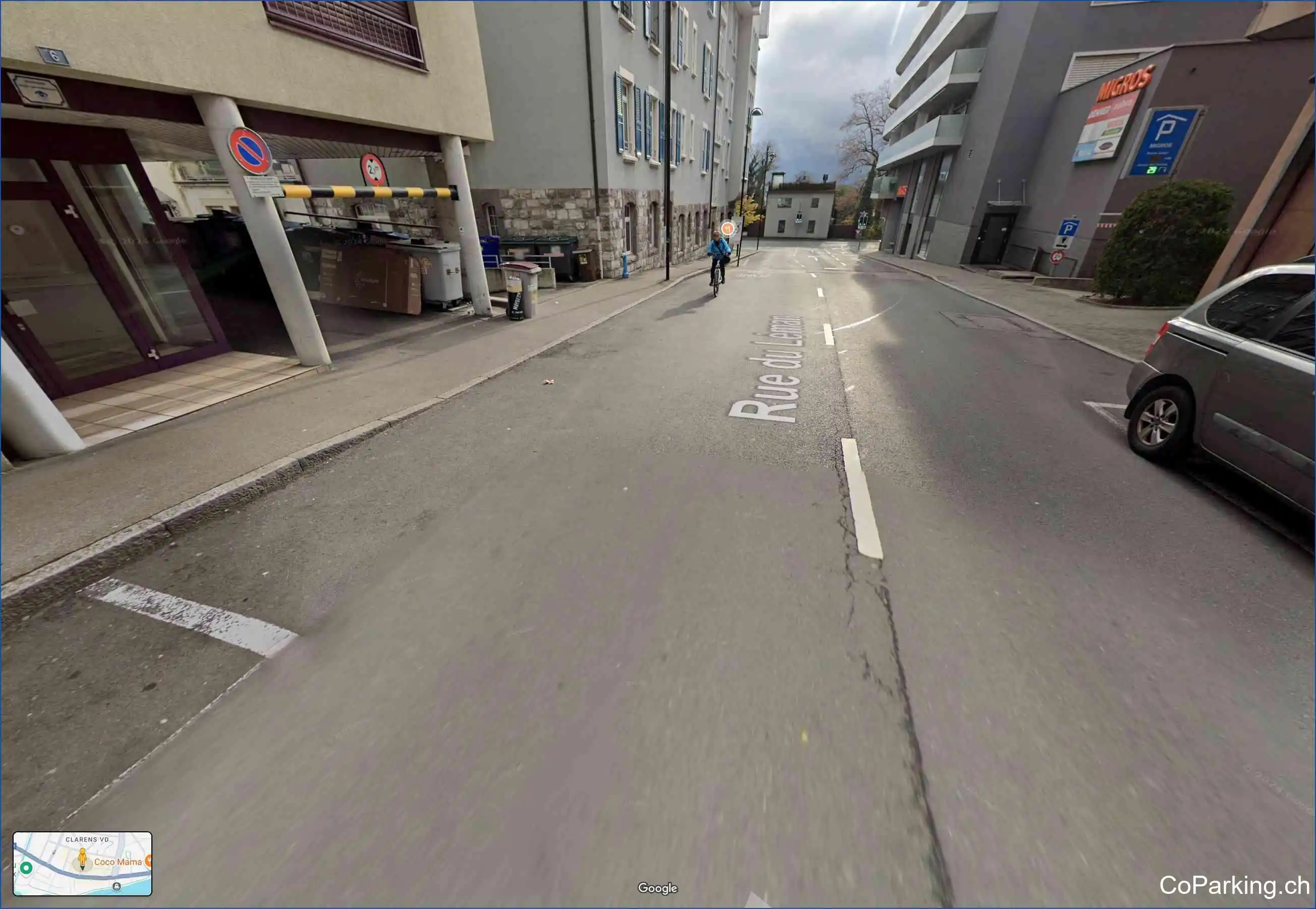 Parking Rue du Léman, Rue du Léman, Montreux, 1815