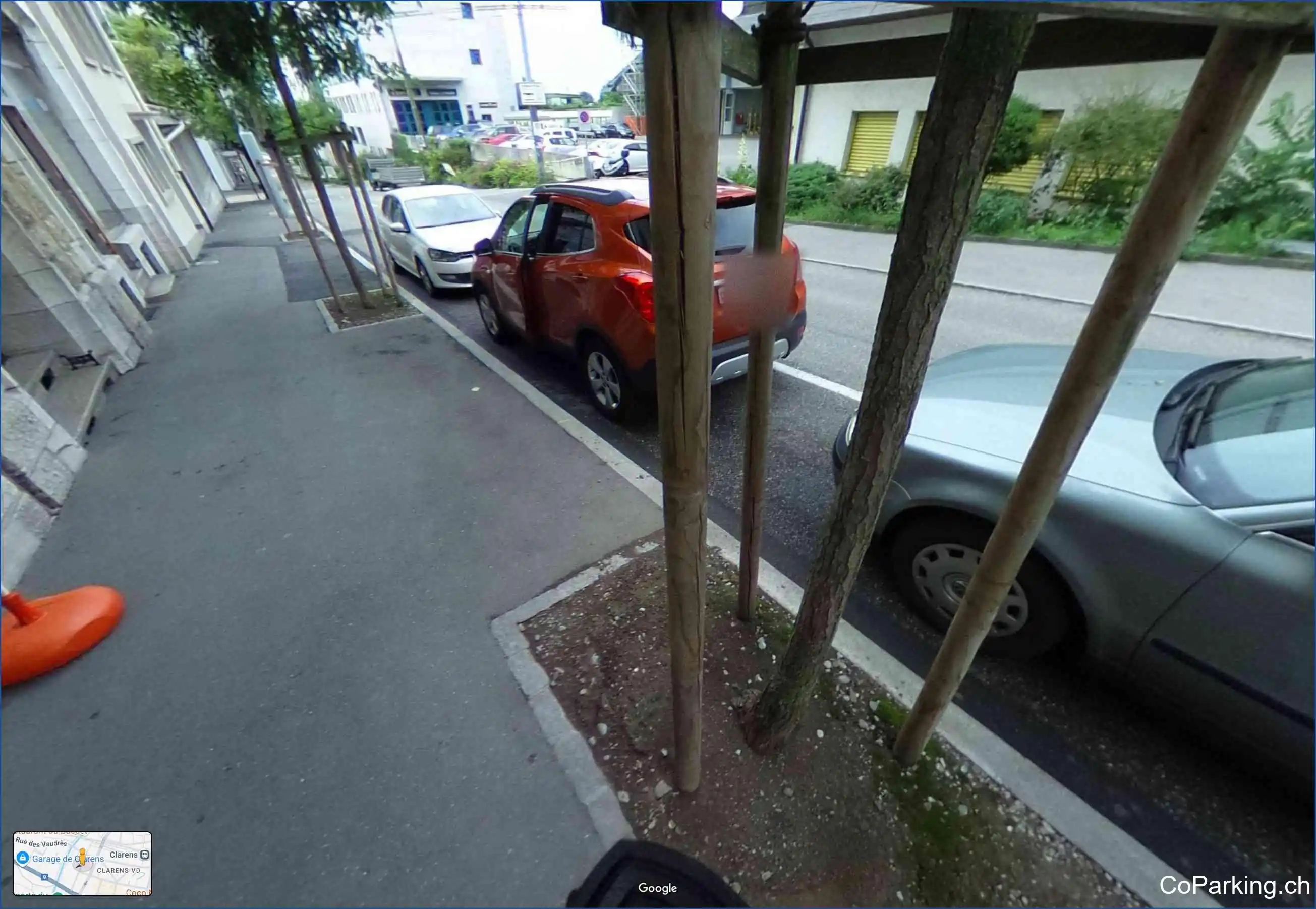 Parking Av. Rousseau, Avenue Rousseau, Montreux, 1815