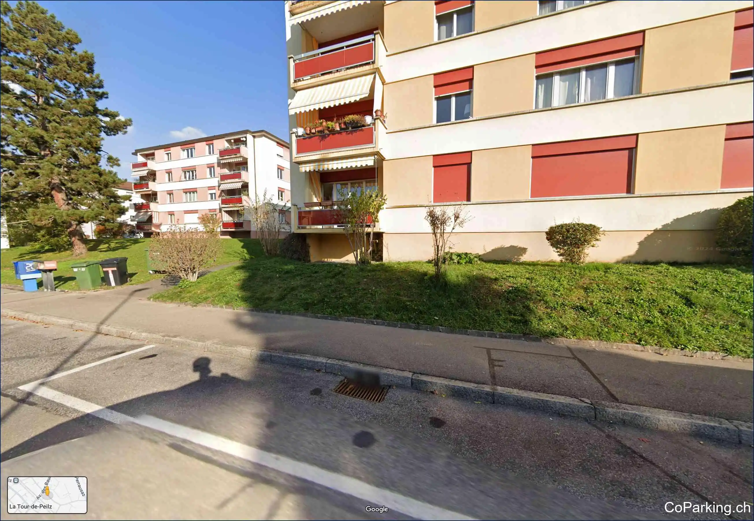 Parking Avenue de Jaman, Avenue de Jaman, La Tour-de-Peilz, 1814