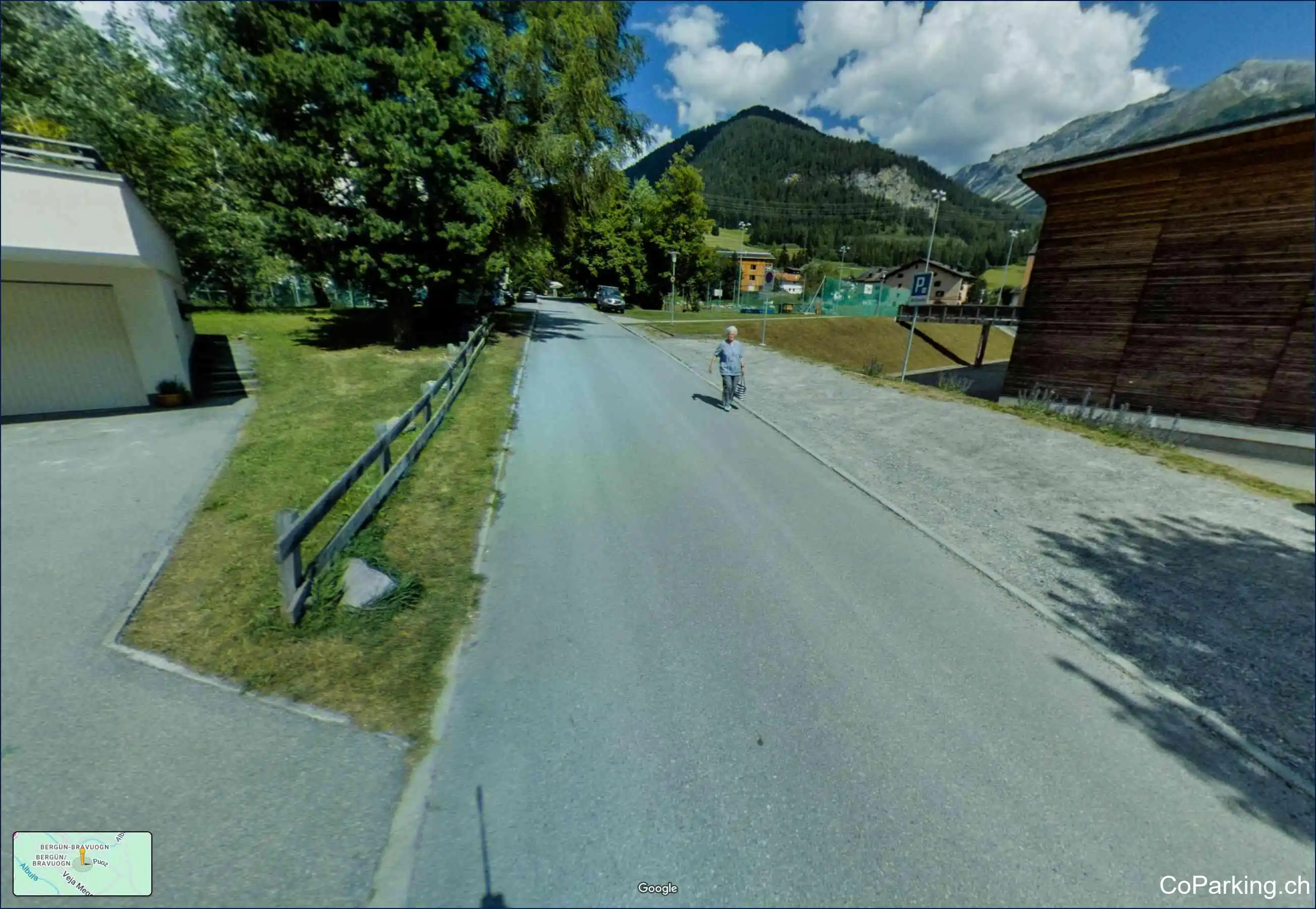 Parking Veja Grusaida, Veja Grusaida, Bergün, 7482