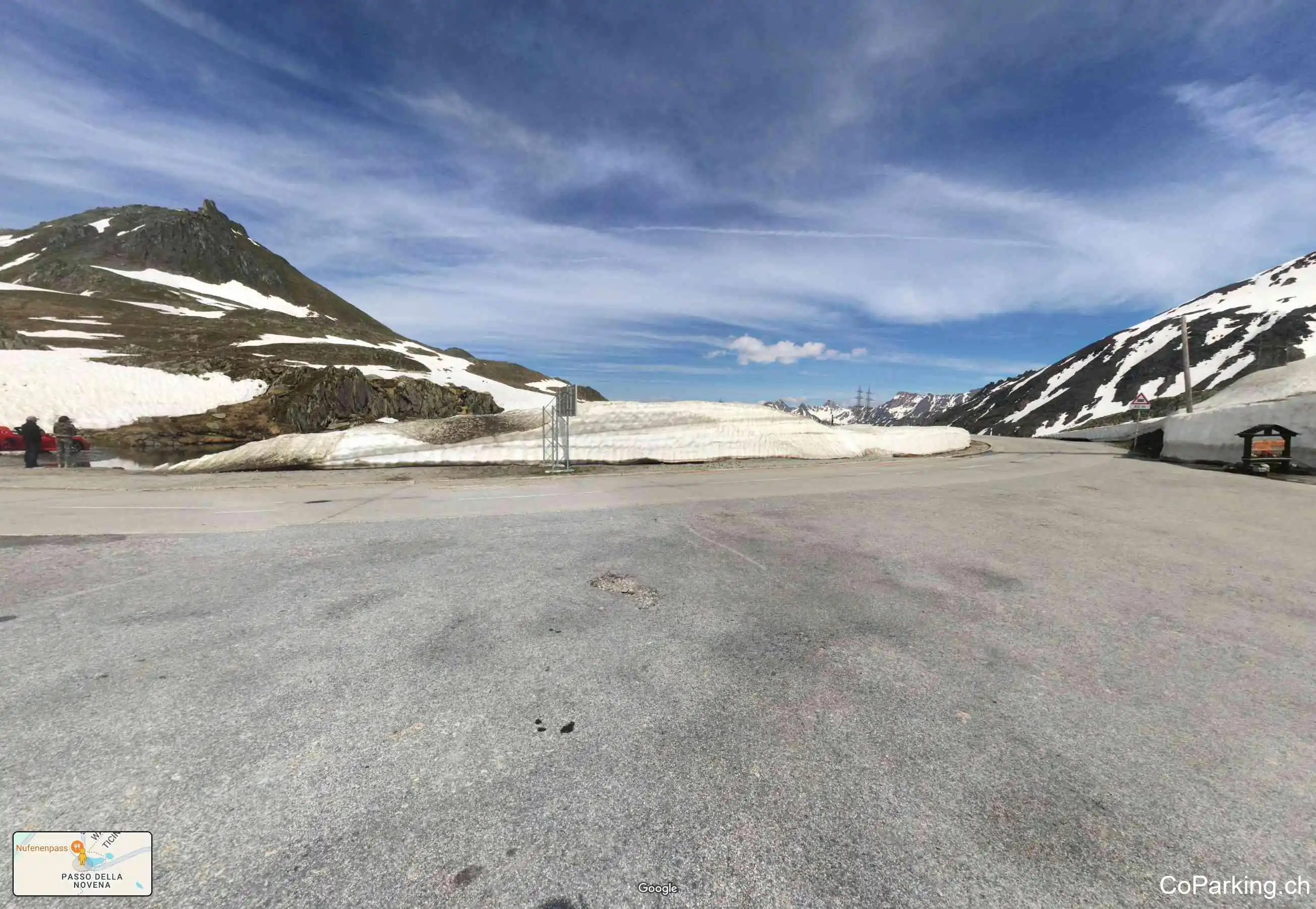 Parking Nufenen Pass, 2478 m