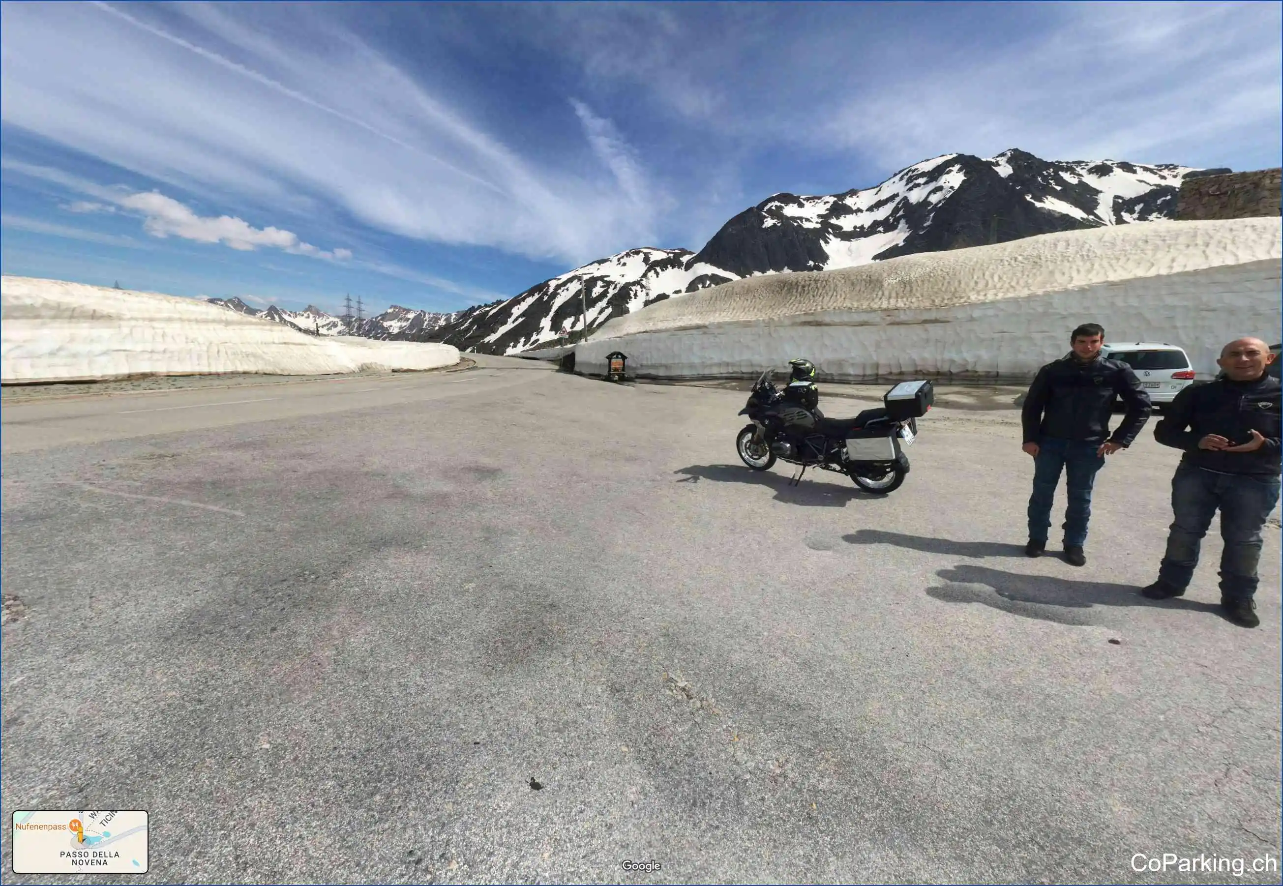 Parking Nufenen Pass, 2478 m, Passtrassstrasse, Ulrichen - Airolo, 3988