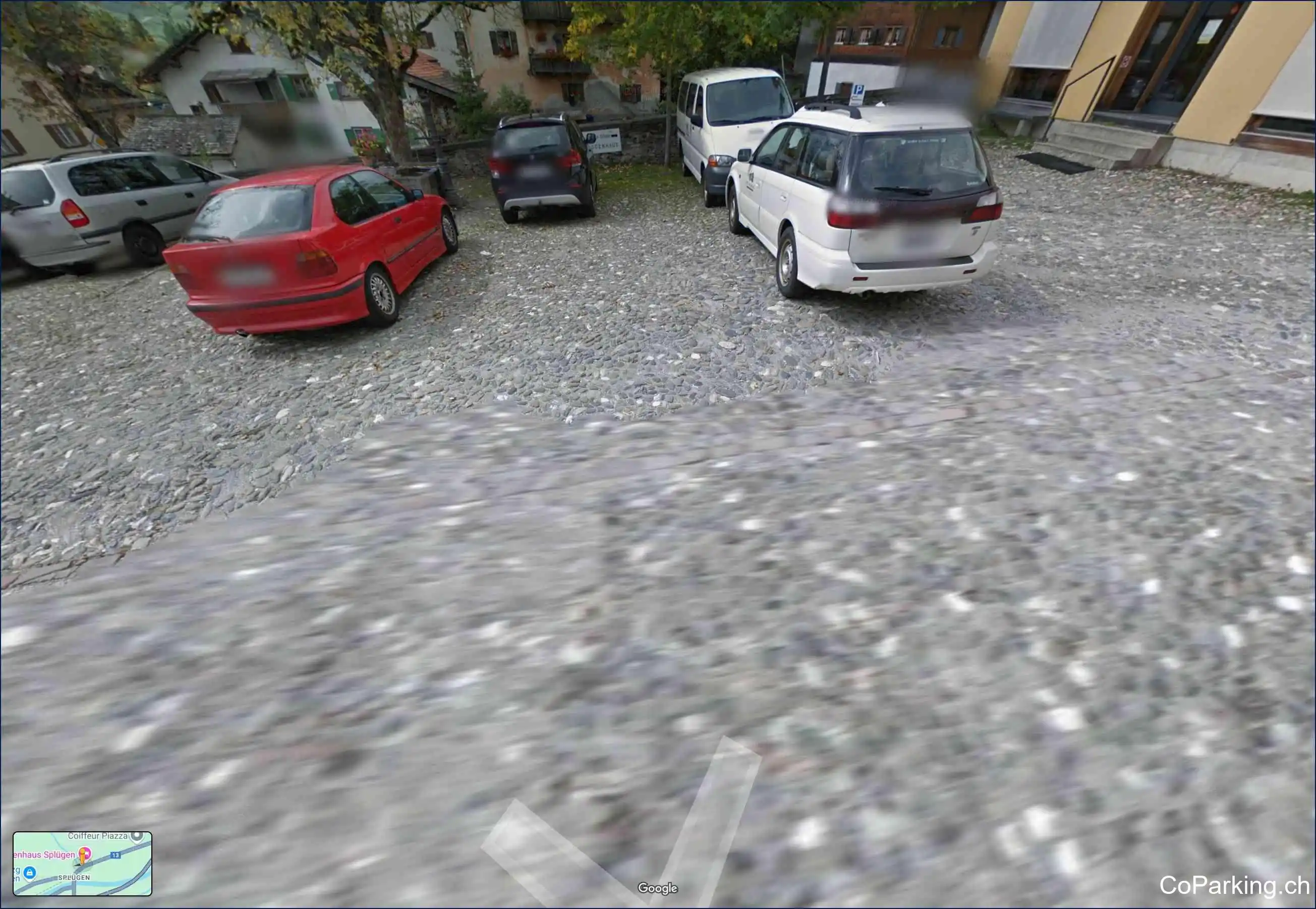 Parking Bodenhaus/Bodaweg, Bodaweg, Splügen, 7435